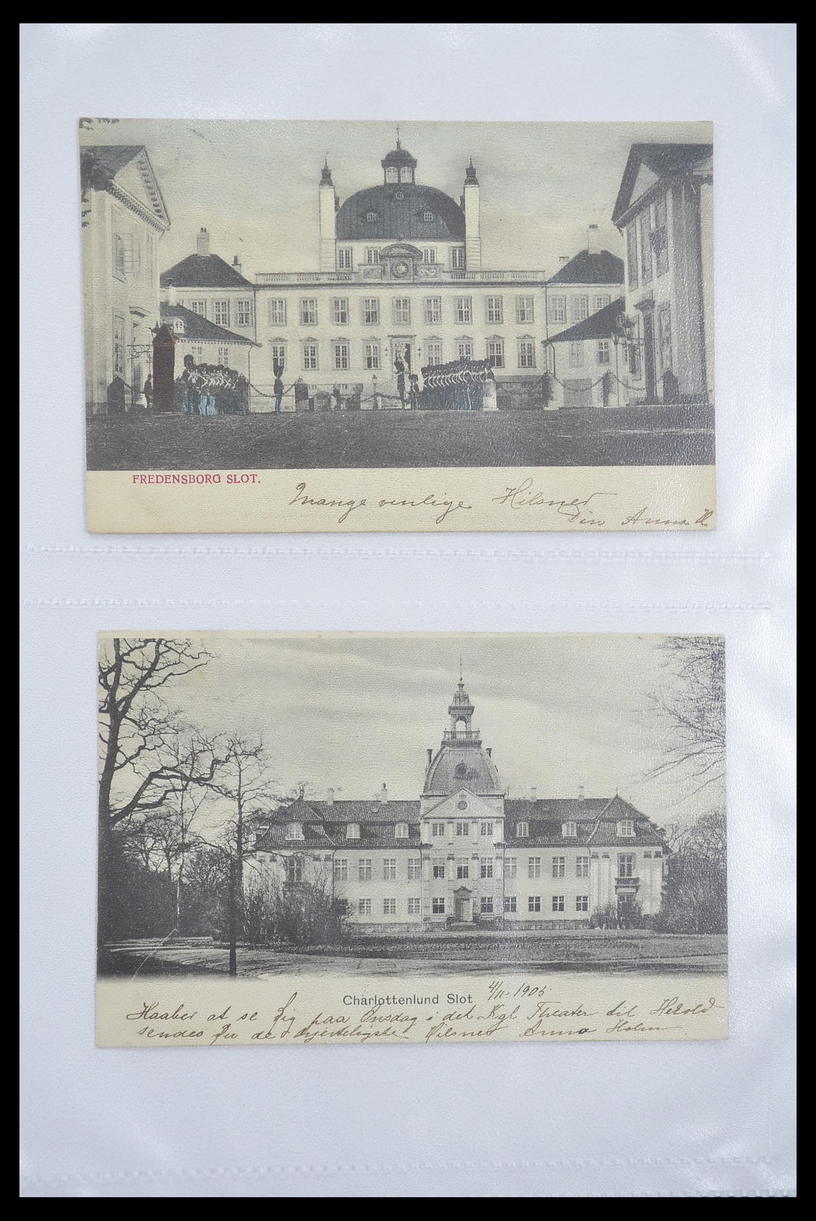 33241 008 - Postzegelverzameling 33241 Scandinavië brieven 1860-1930.