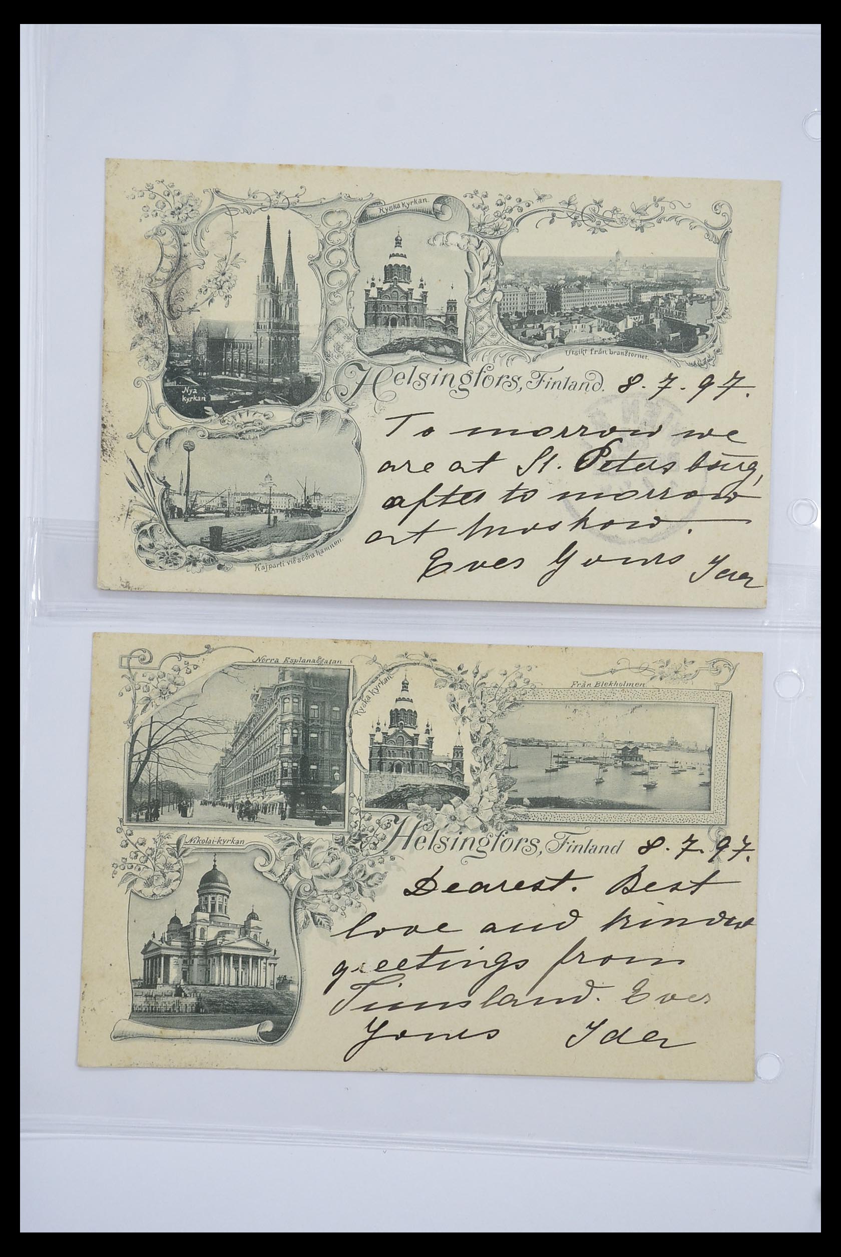 33241 042 - Stamp collection 33241 Scandinavia covers 1860-1930.