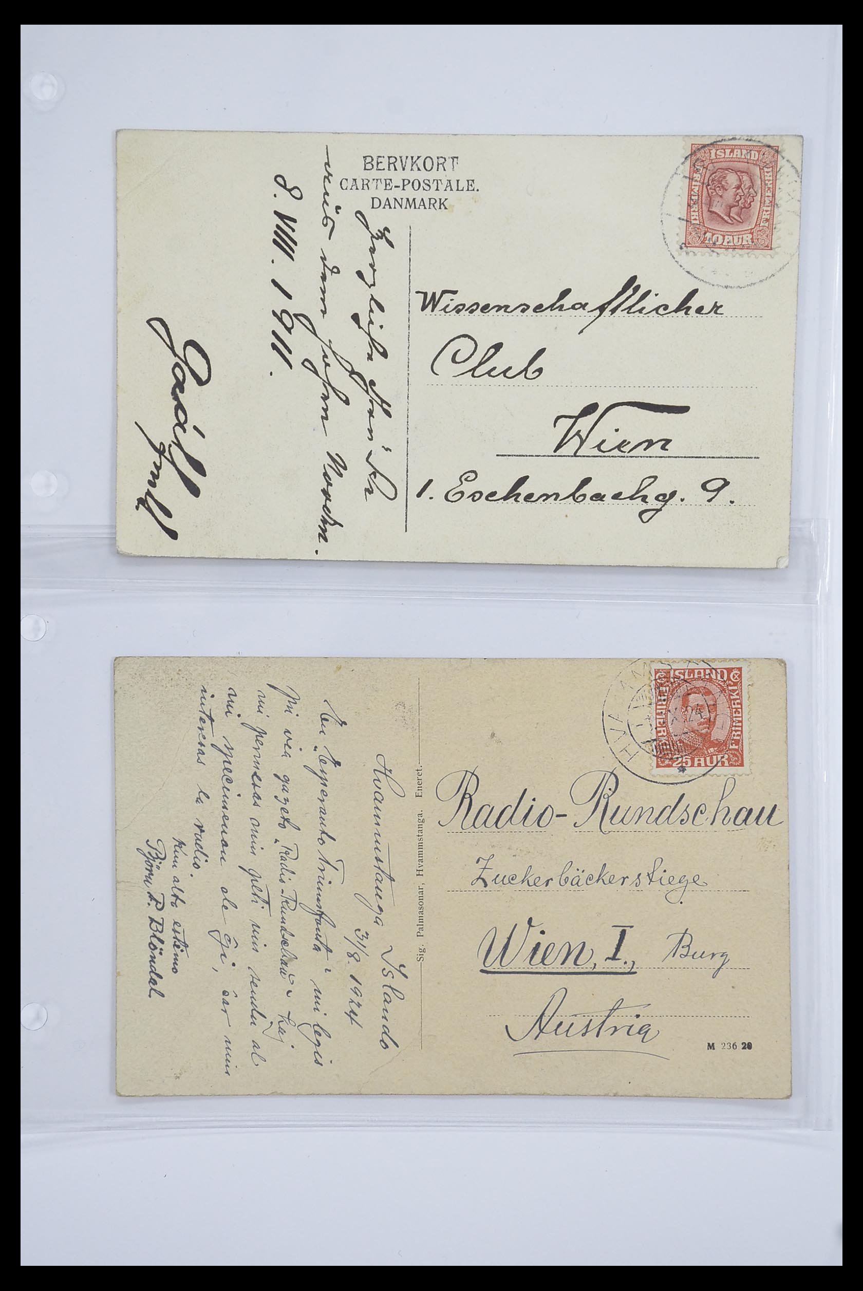 33241 051 - Stamp collection 33241 Scandinavia covers 1860-1930.