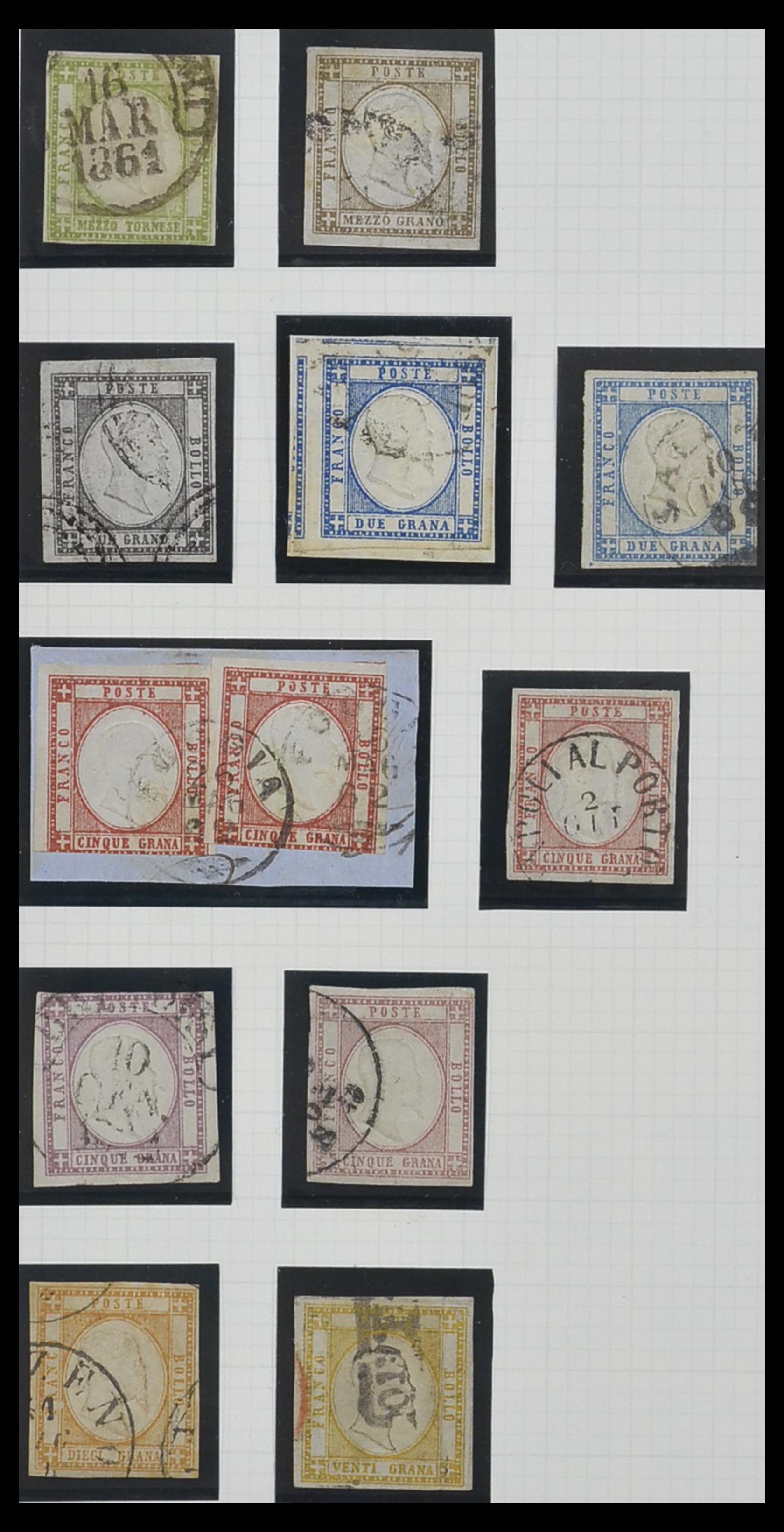 33242 002 - Postzegelverzameling 33242 Italië 1861-1944 compleet.