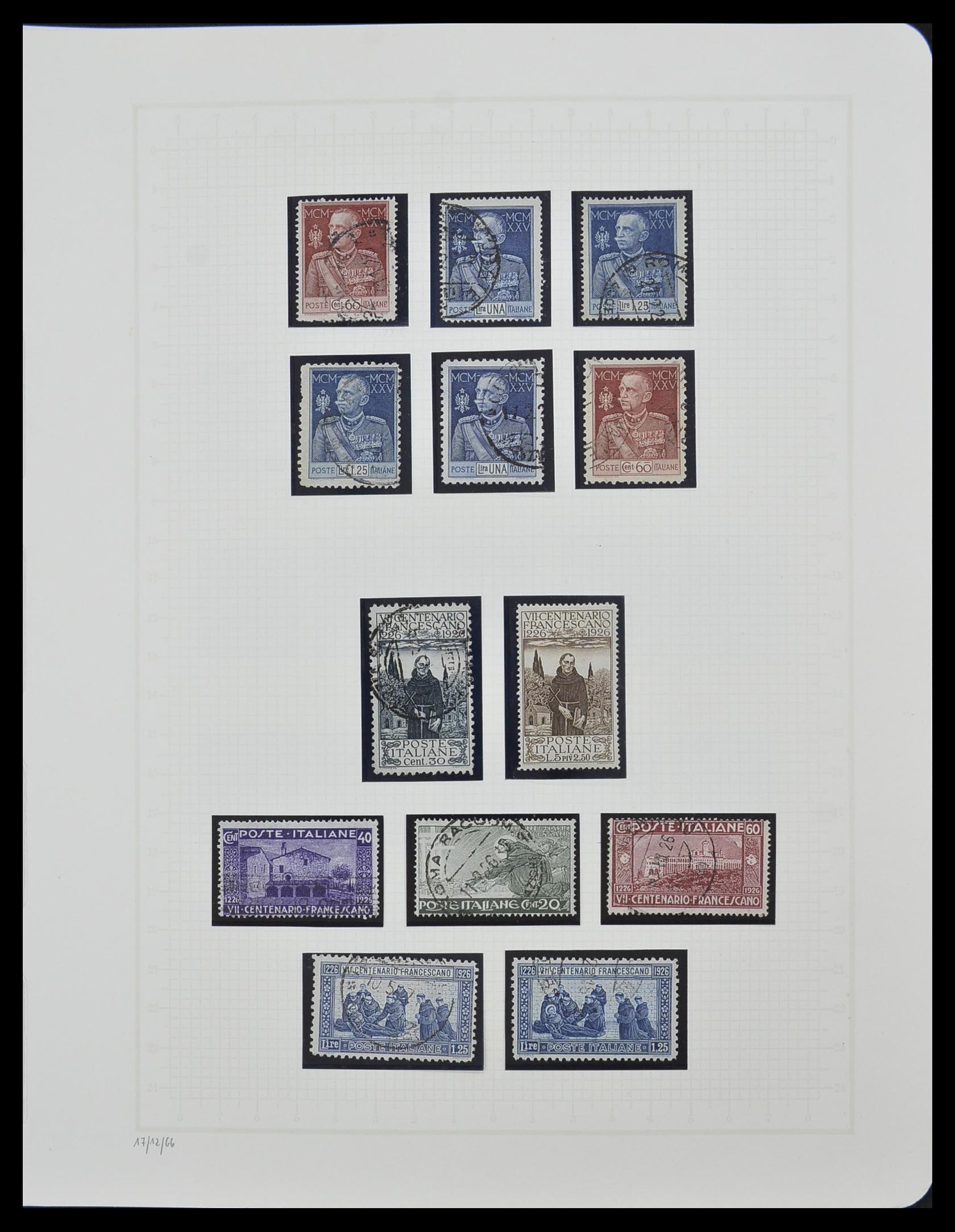 33242 023 - Stamp collection 33242 Italy 1861-1944 complete.