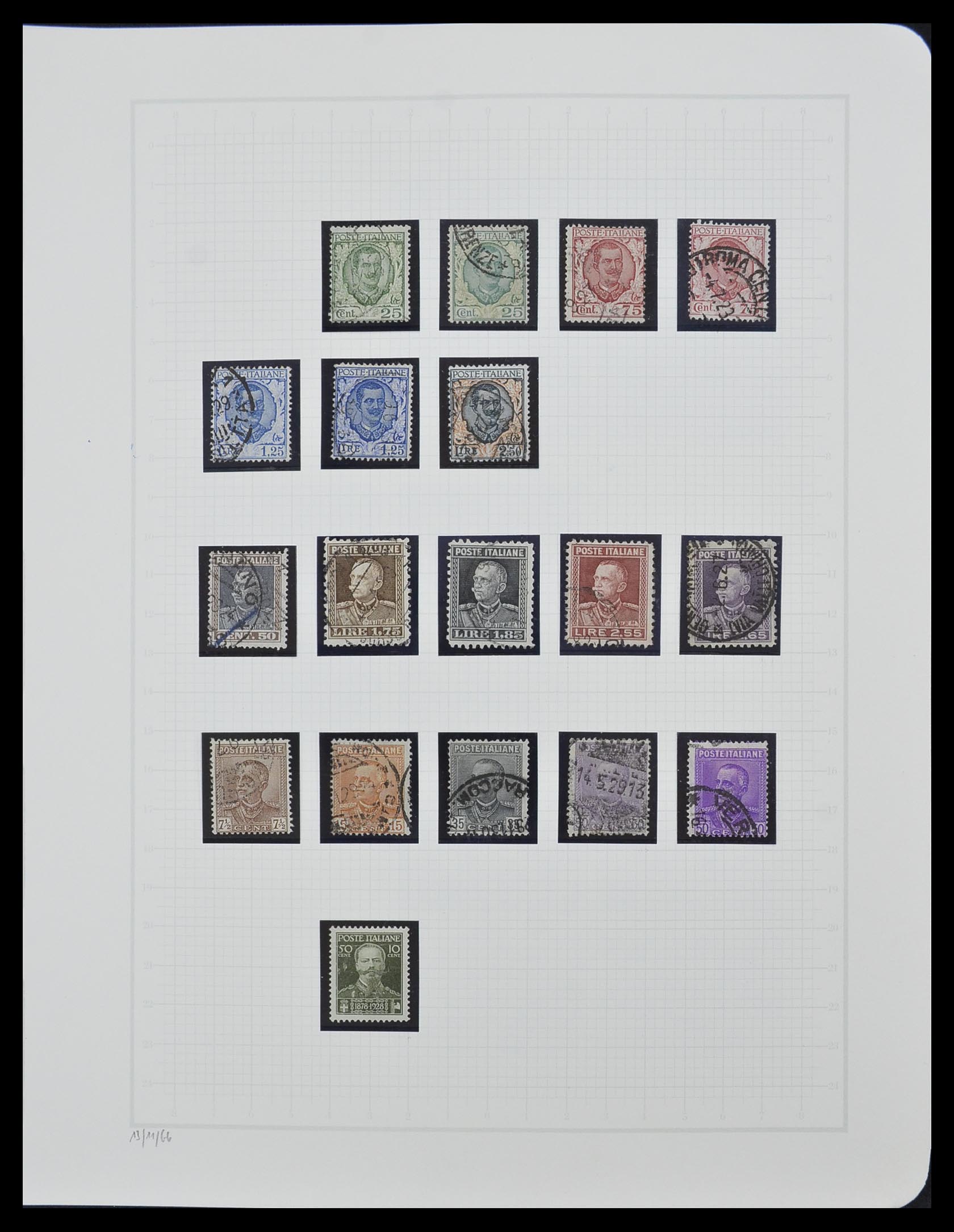 33242 024 - Stamp collection 33242 Italy 1861-1944 complete.