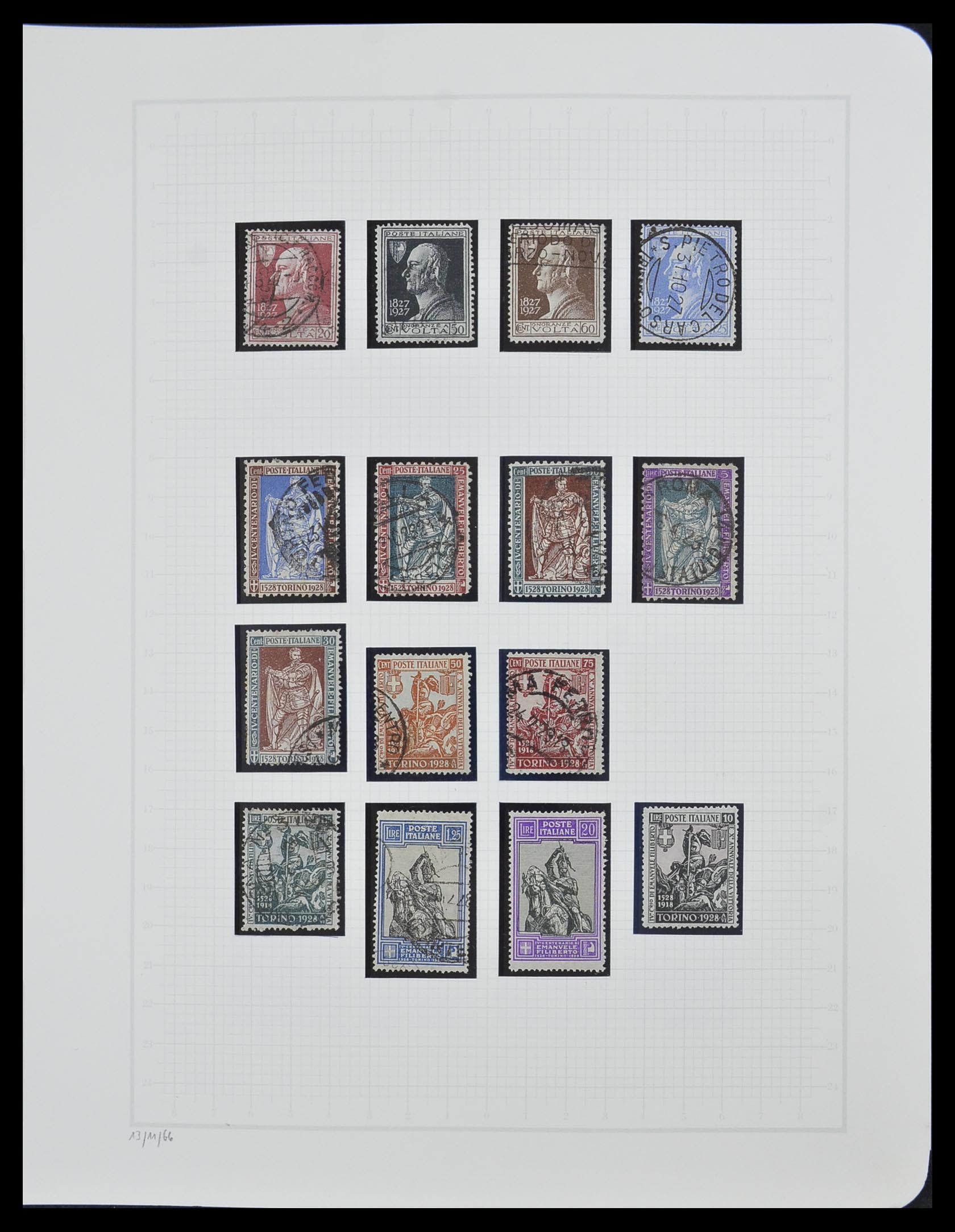 33242 026 - Stamp collection 33242 Italy 1861-1944 complete.