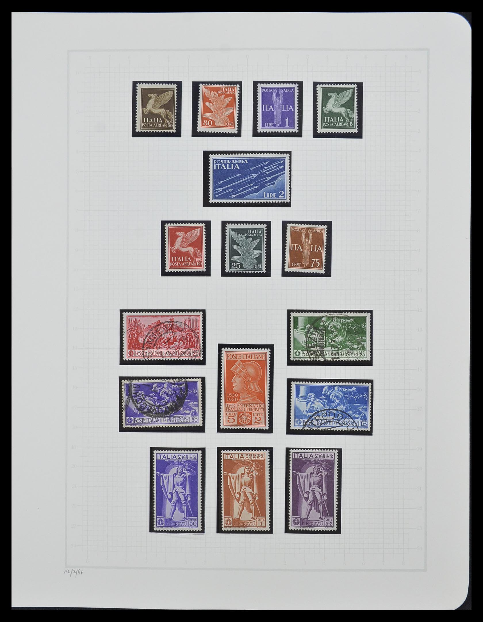 33242 029 - Stamp collection 33242 Italy 1861-1944 complete.