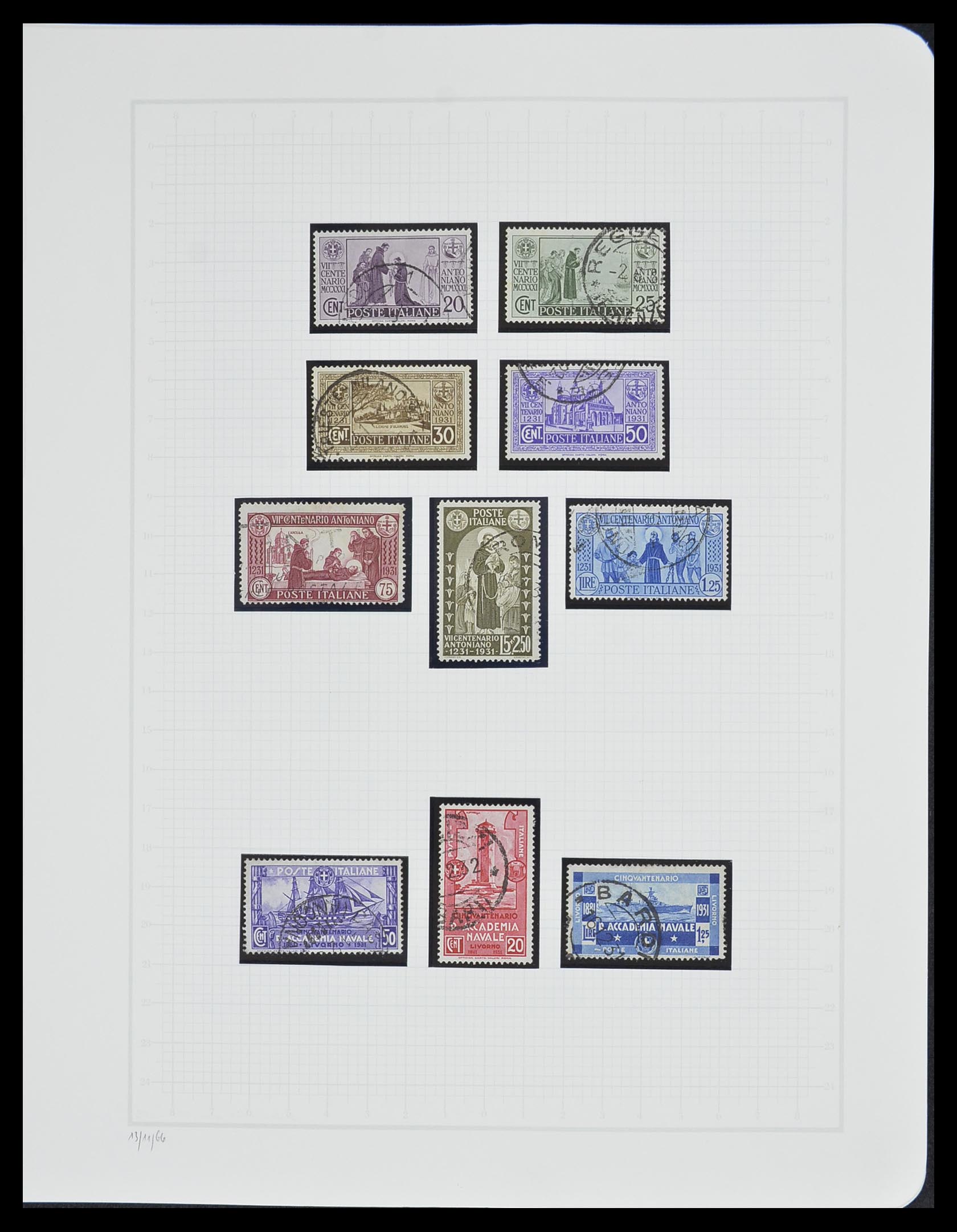 33242 031 - Stamp collection 33242 Italy 1861-1944 complete.
