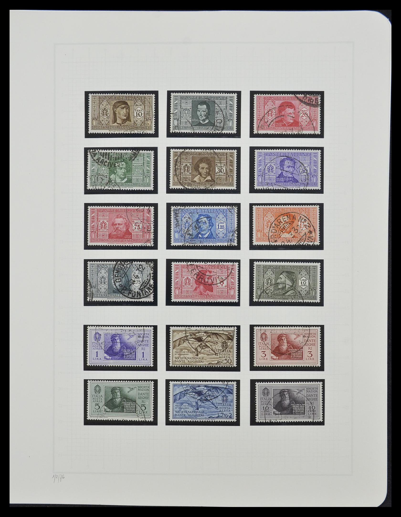 33242 032 - Stamp collection 33242 Italy 1861-1944 complete.