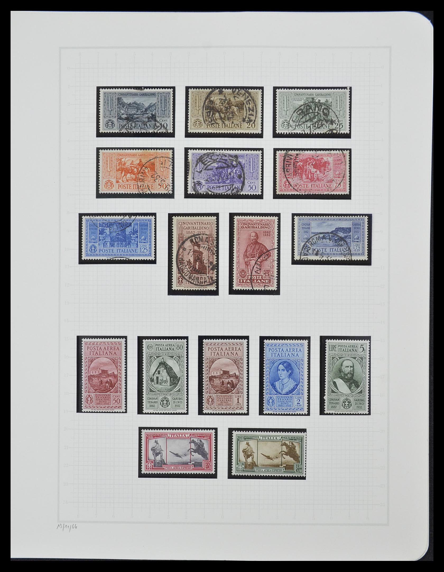 33242 033 - Stamp collection 33242 Italy 1861-1944 complete.