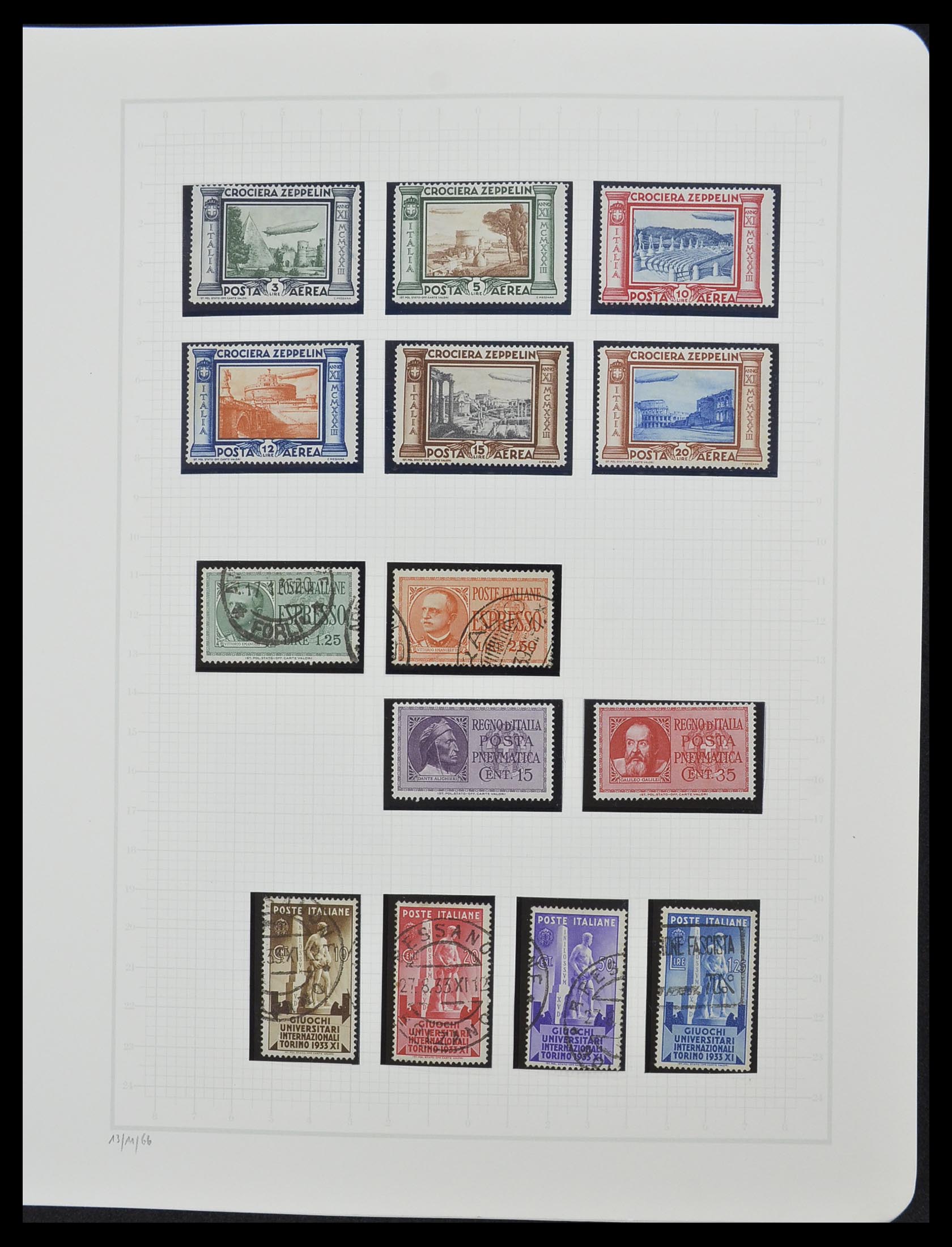 33242 037 - Stamp collection 33242 Italy 1861-1944 complete.