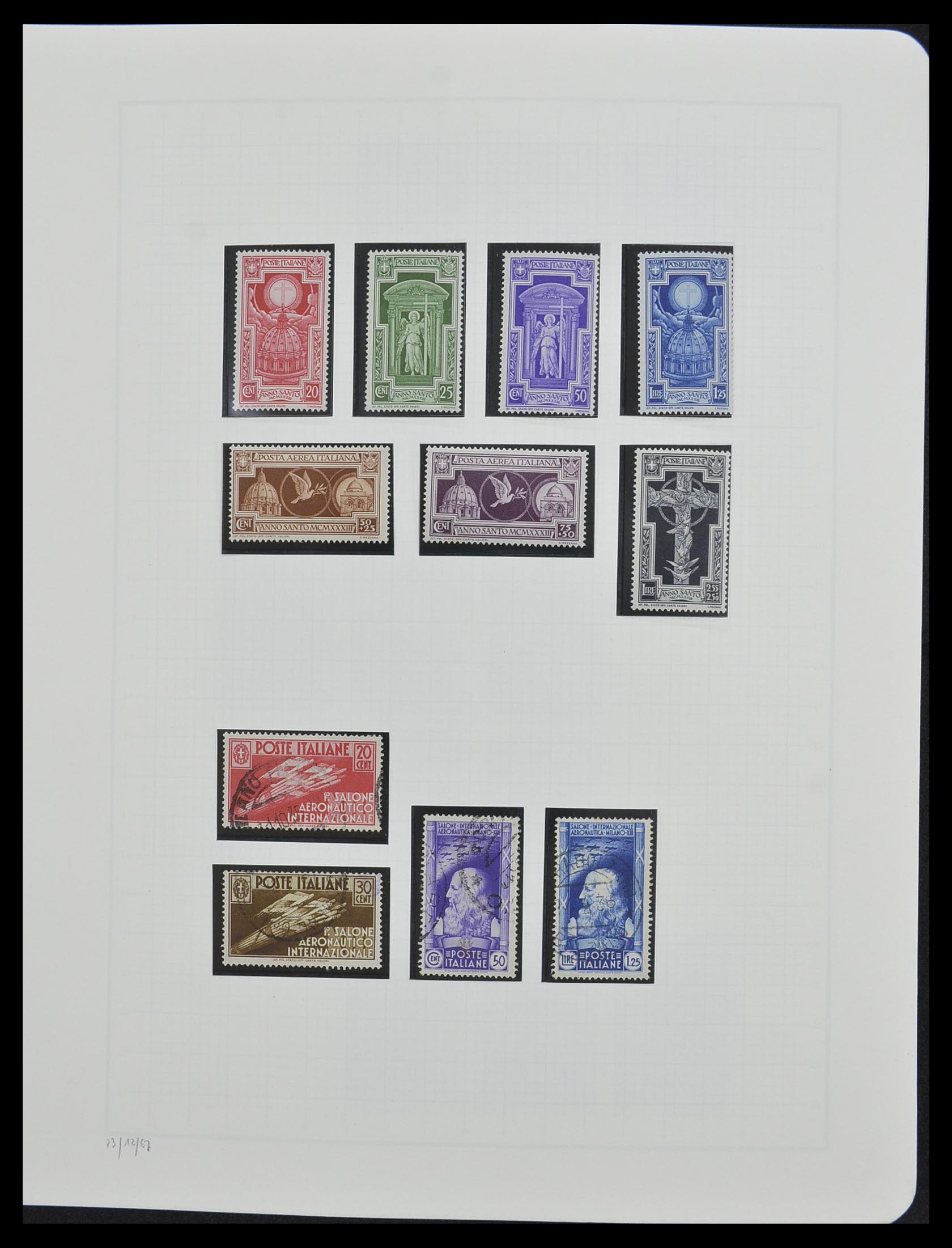 33242 038 - Stamp collection 33242 Italy 1861-1944 complete.