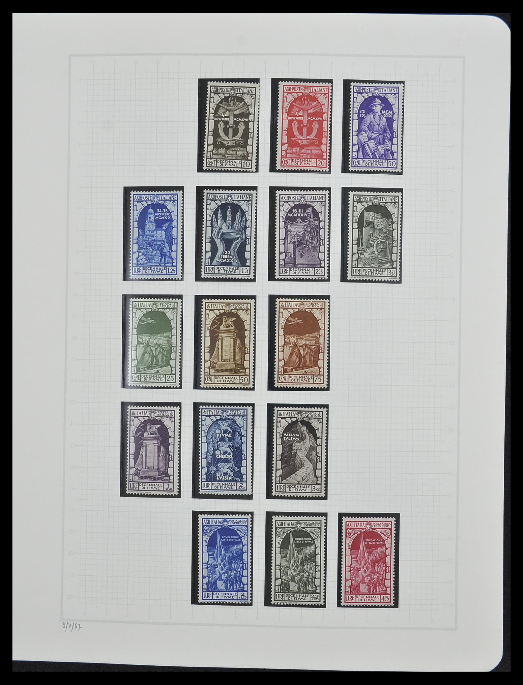 33242 039 - Stamp collection 33242 Italy 1861-1944 complete.
