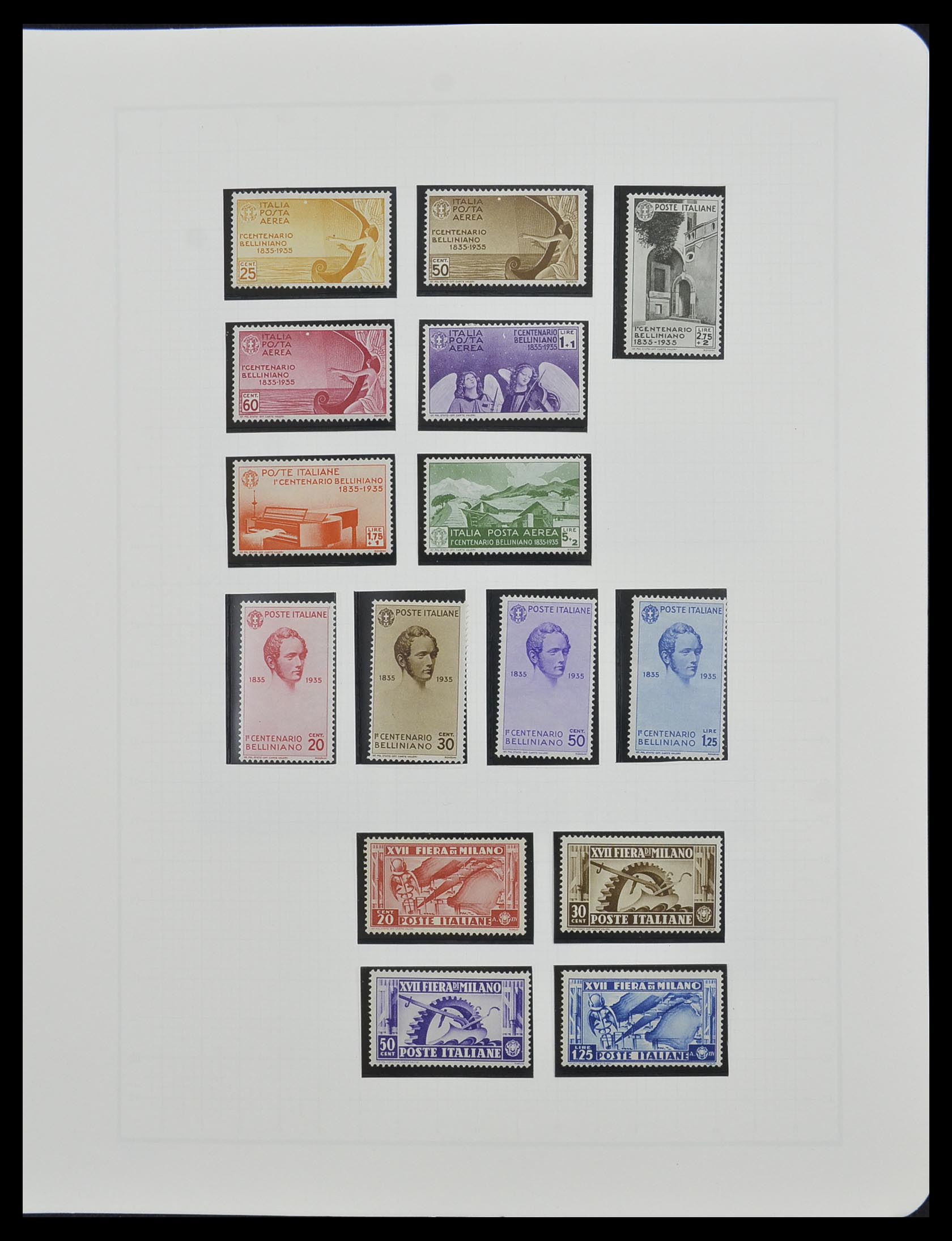 33242 043 - Postzegelverzameling 33242 Italië 1861-1944 compleet.