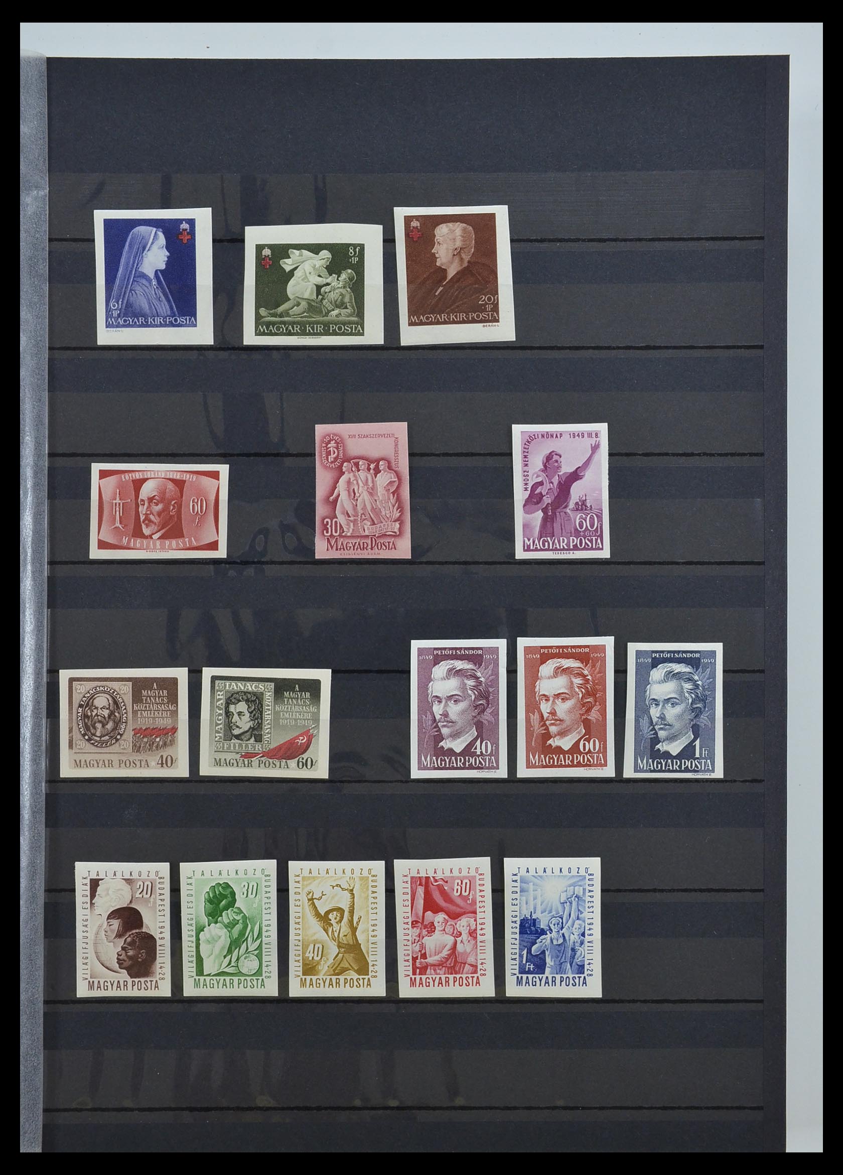 33245 004 - Postzegelverzameling 33245 Hongarije 1913-1973.