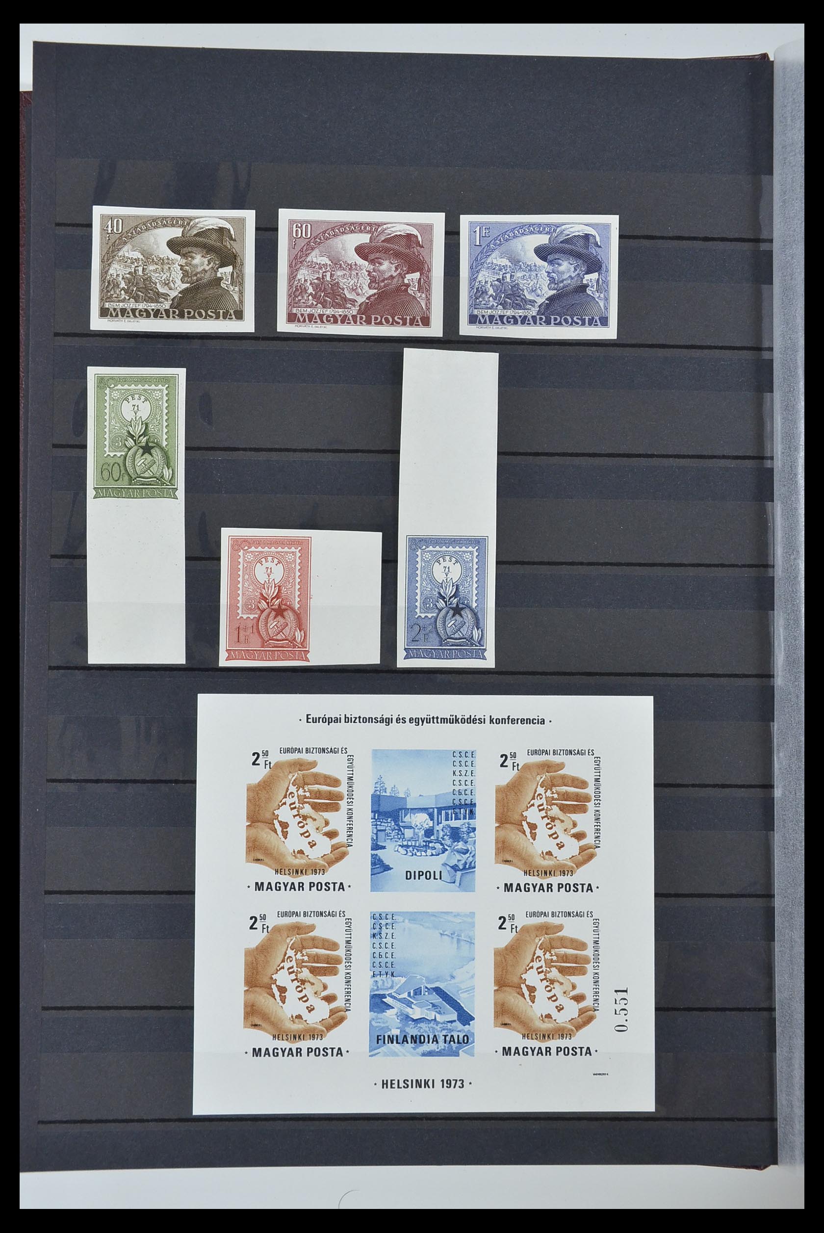 33245 008 - Postzegelverzameling 33245 Hongarije 1913-1973.