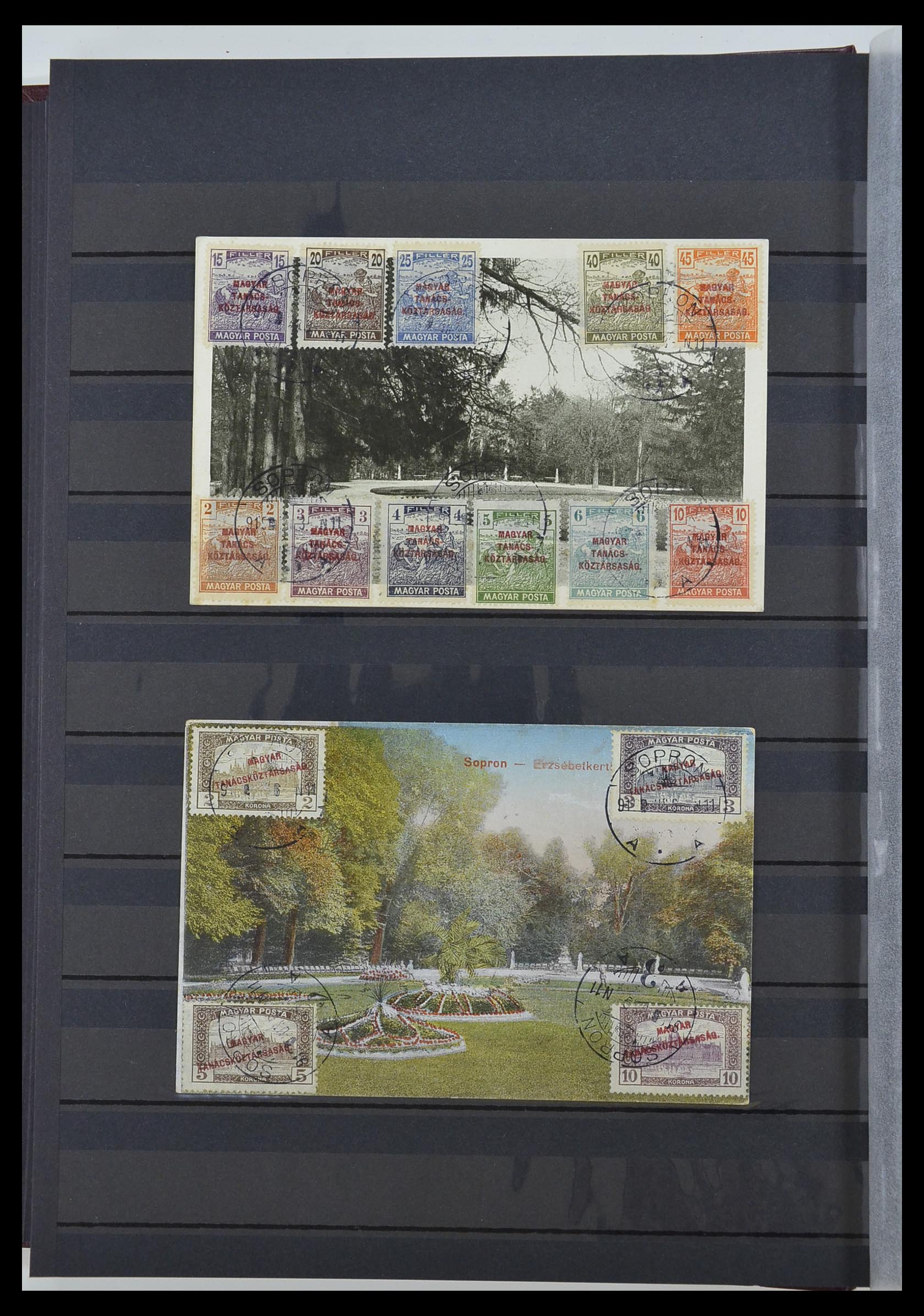 33245 010 - Postzegelverzameling 33245 Hongarije 1913-1973.