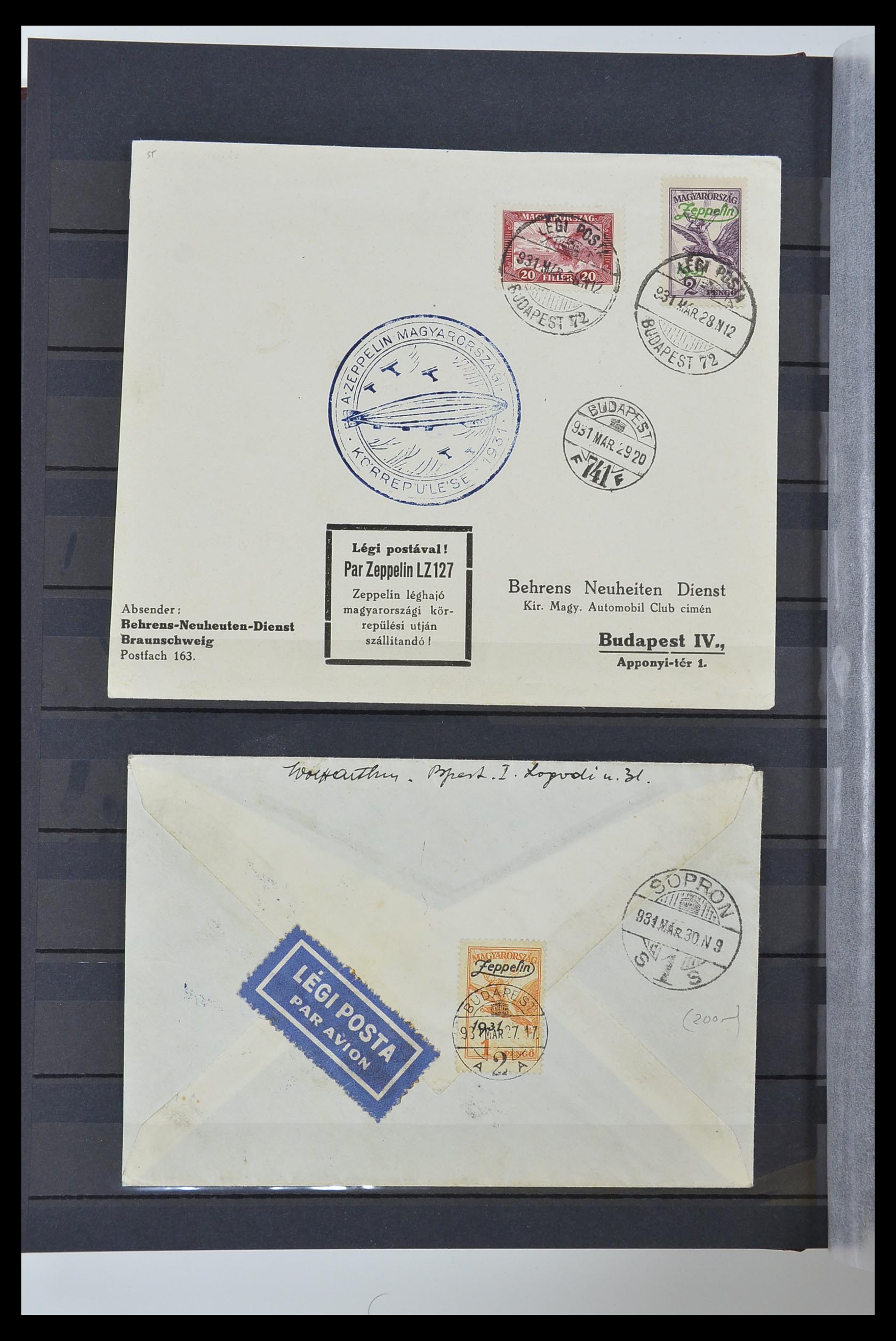 33245 014 - Postzegelverzameling 33245 Hongarije 1913-1973.