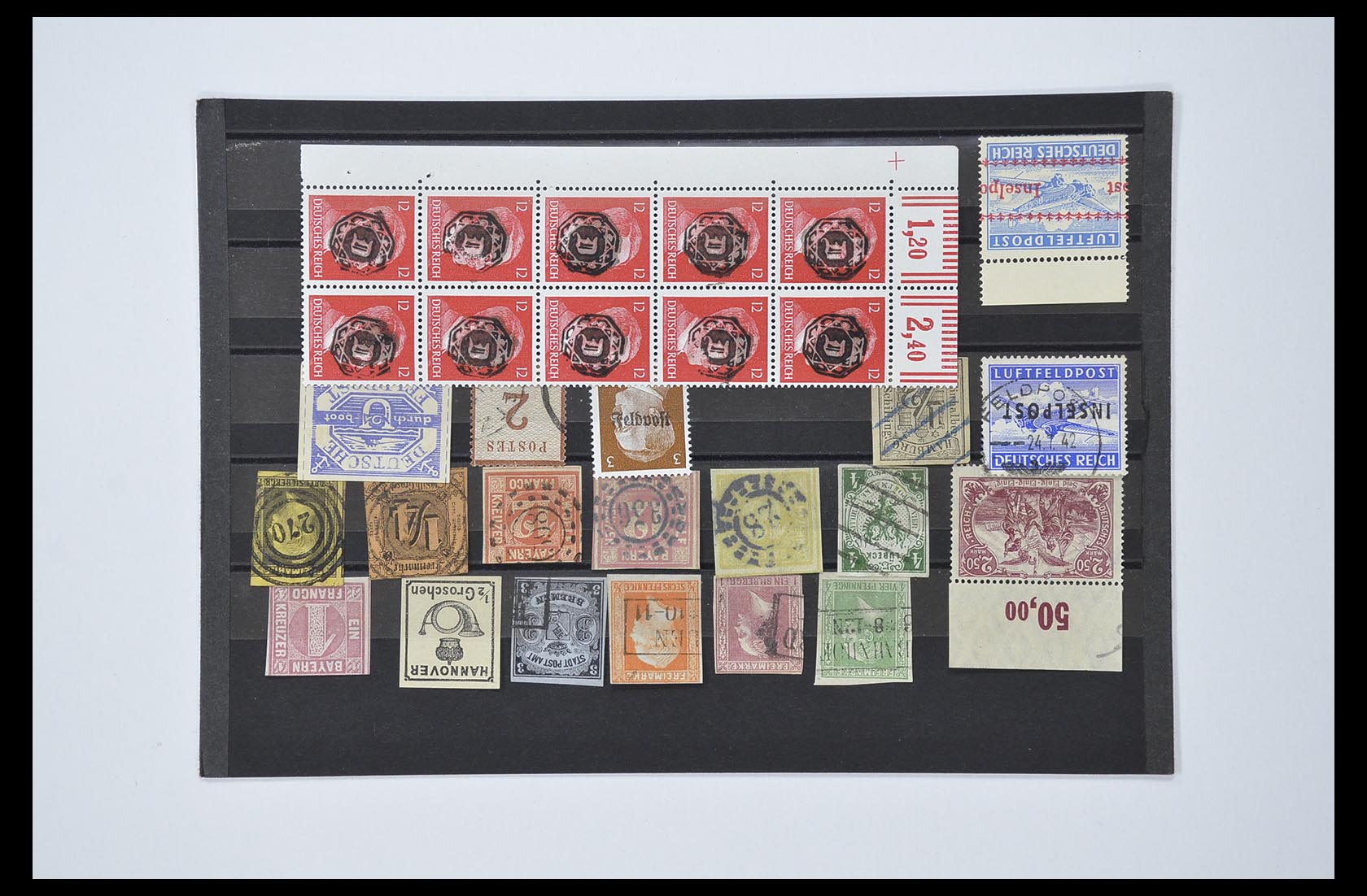 33247 004 - Stamp collection 33247 Germany 1860-1950.