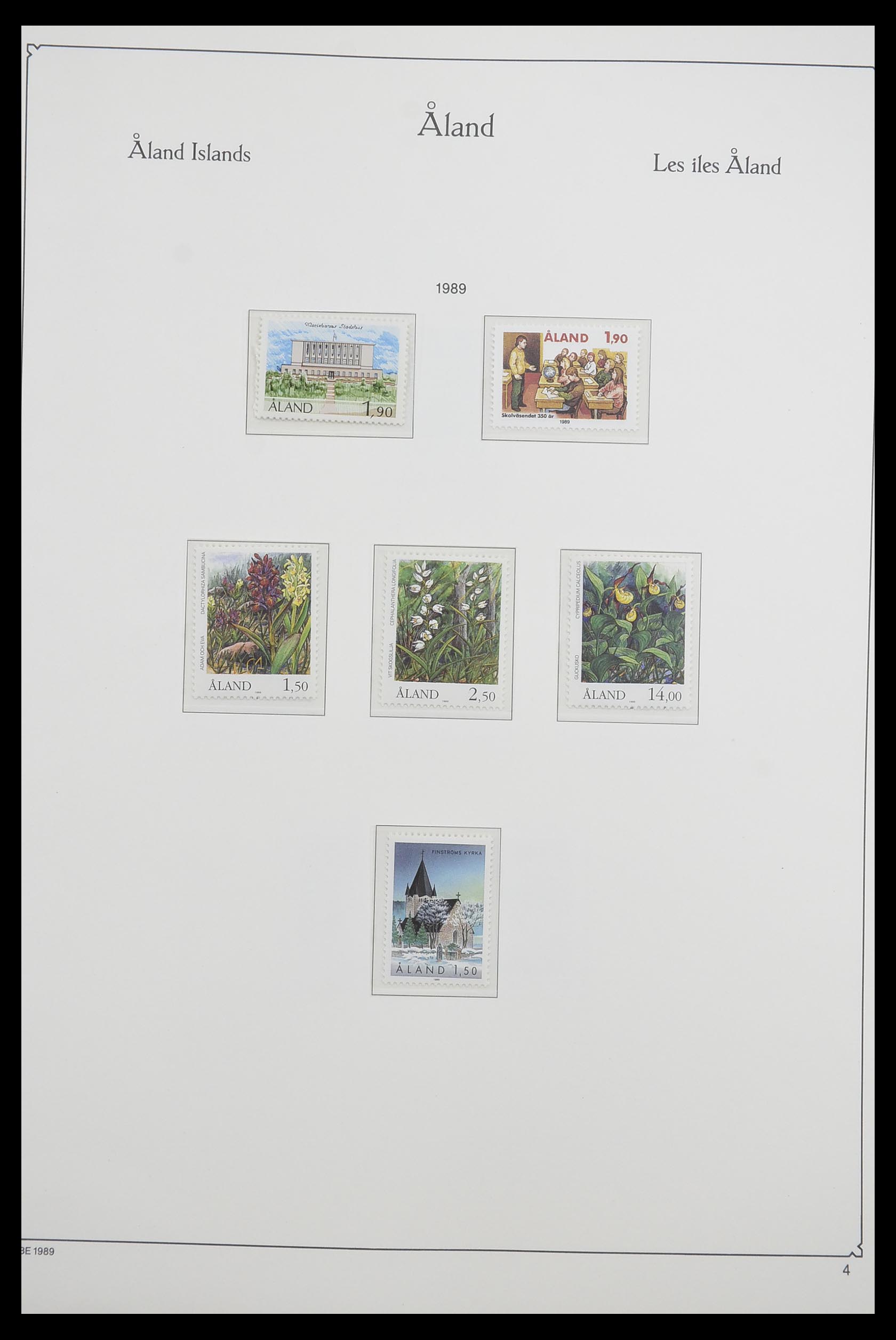 33249 004 - Stamp collection 33249 Aland 1984-2019!