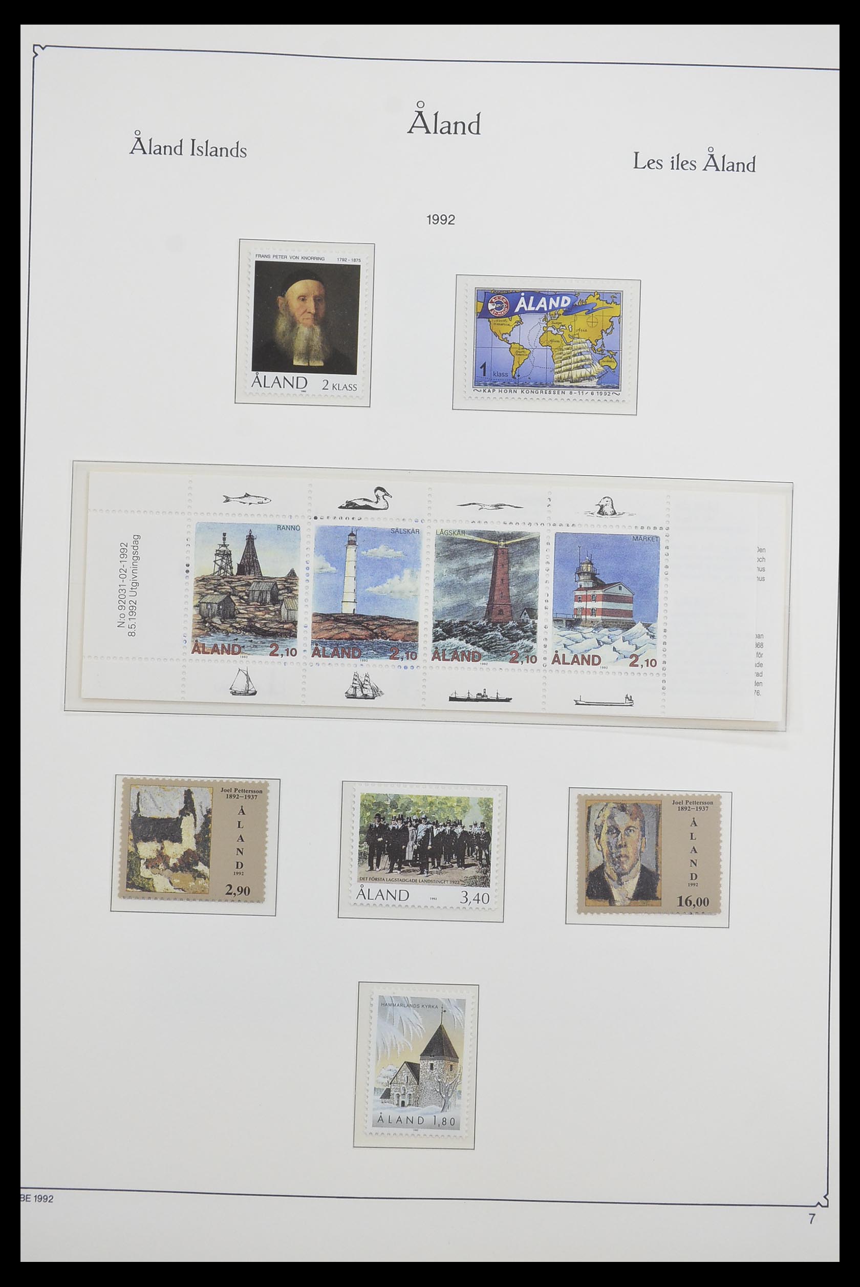 33249 007 - Stamp collection 33249 Aland 1984-2019!