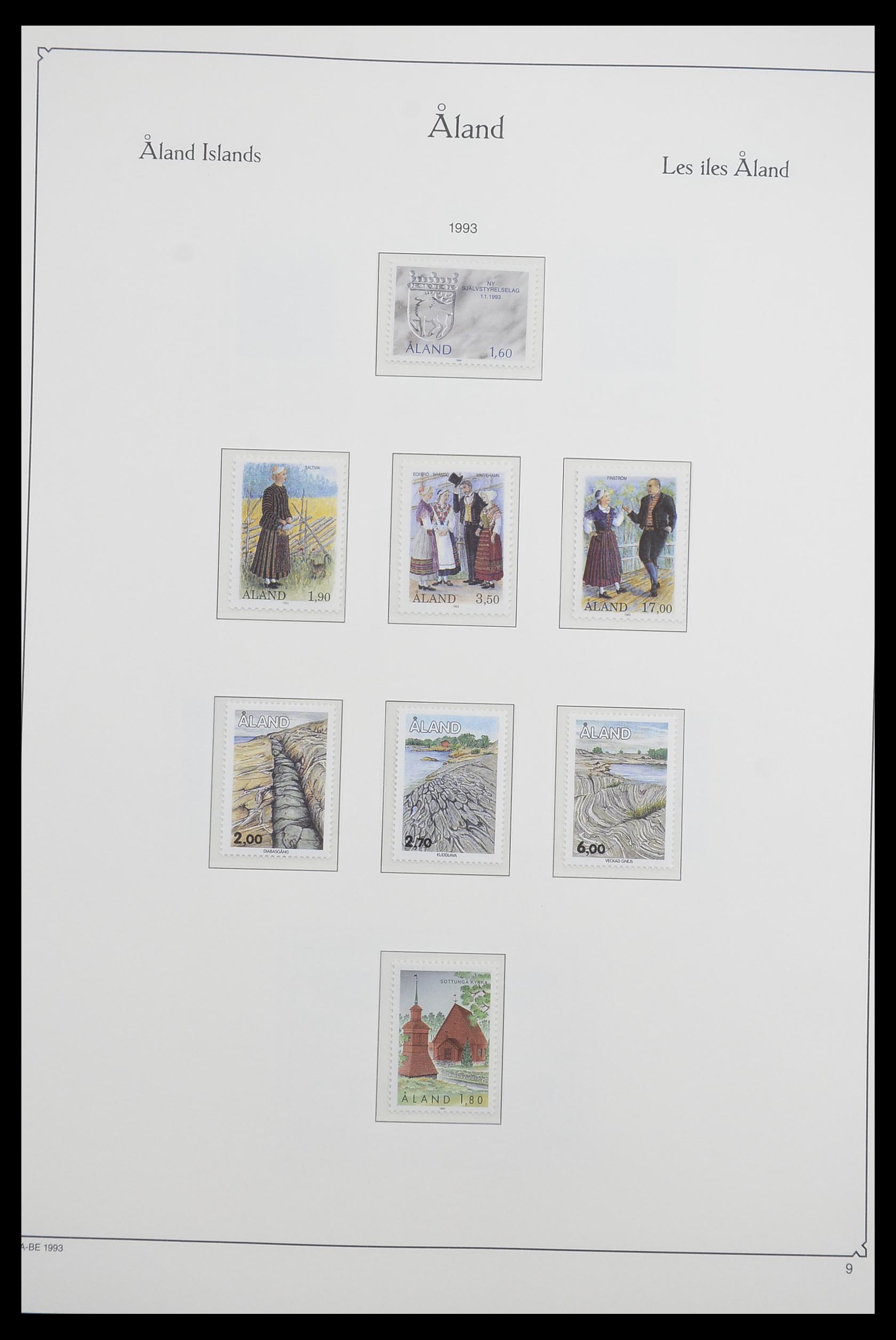 33249 009 - Stamp collection 33249 Aland 1984-2019!