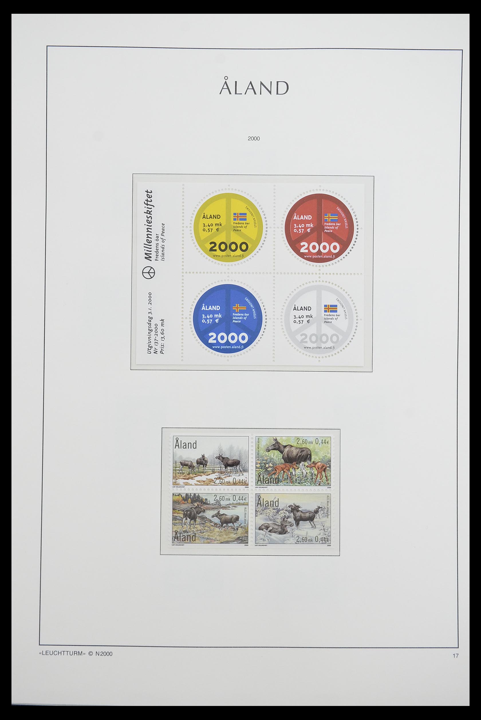 33249 017 - Postzegelverzameling 33249 Aland 1984-2019!