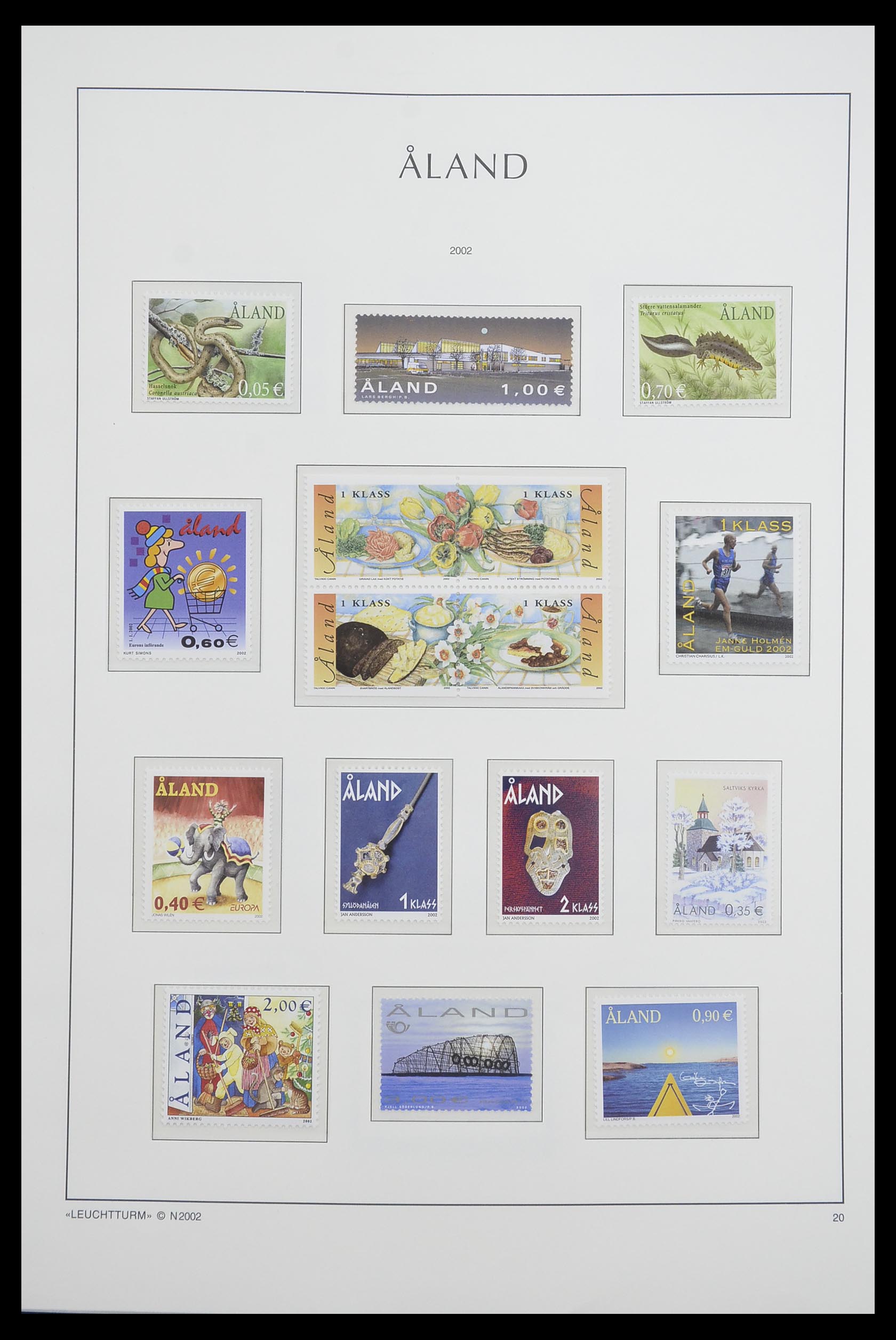 33249 020 - Stamp collection 33249 Aland 1984-2019!