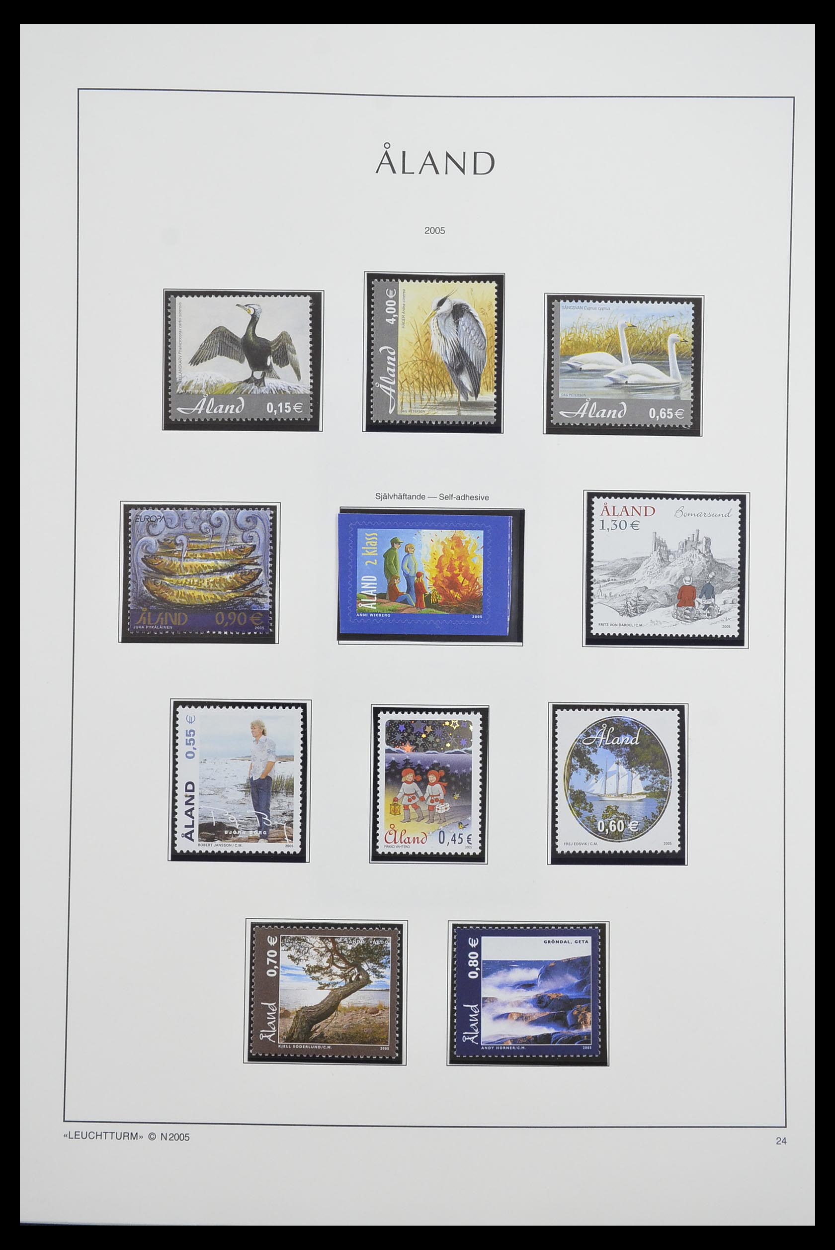 33249 024 - Postzegelverzameling 33249 Aland 1984-2019!