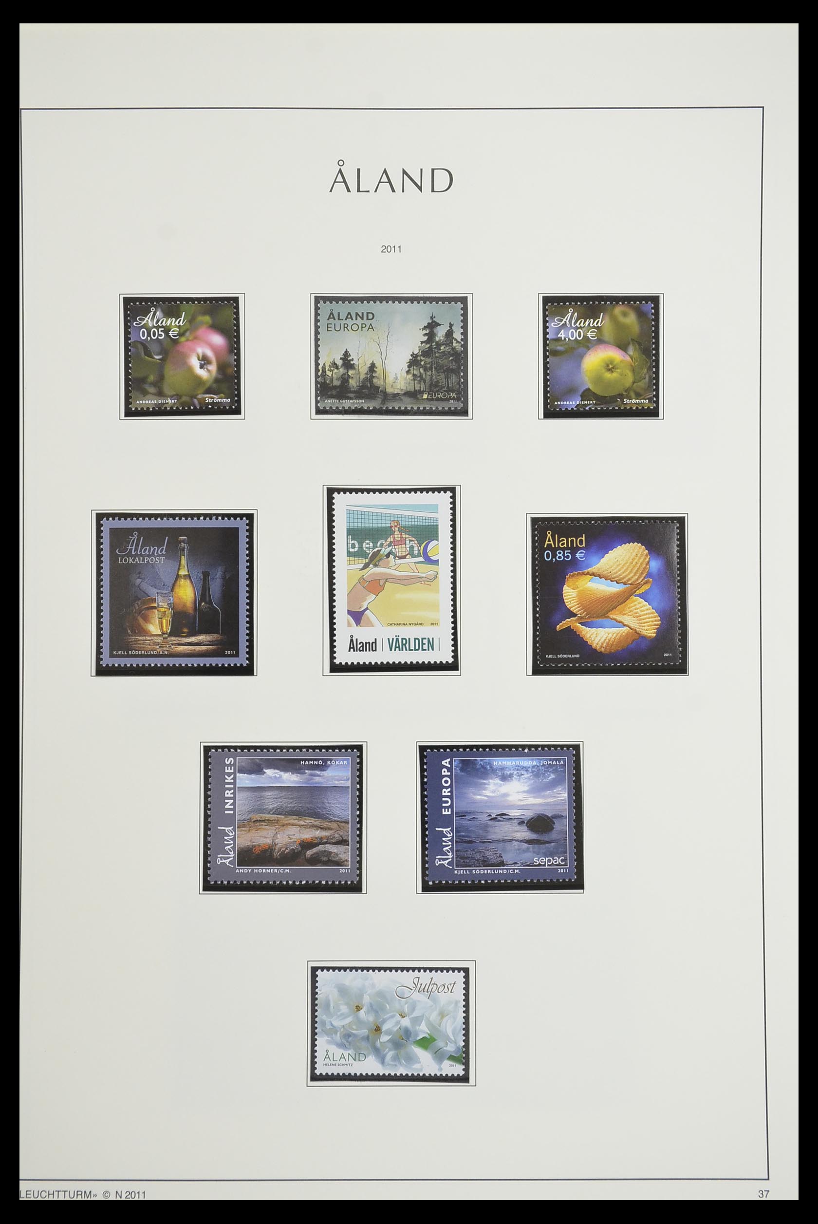 33249 037 - Postzegelverzameling 33249 Aland 1984-2019!