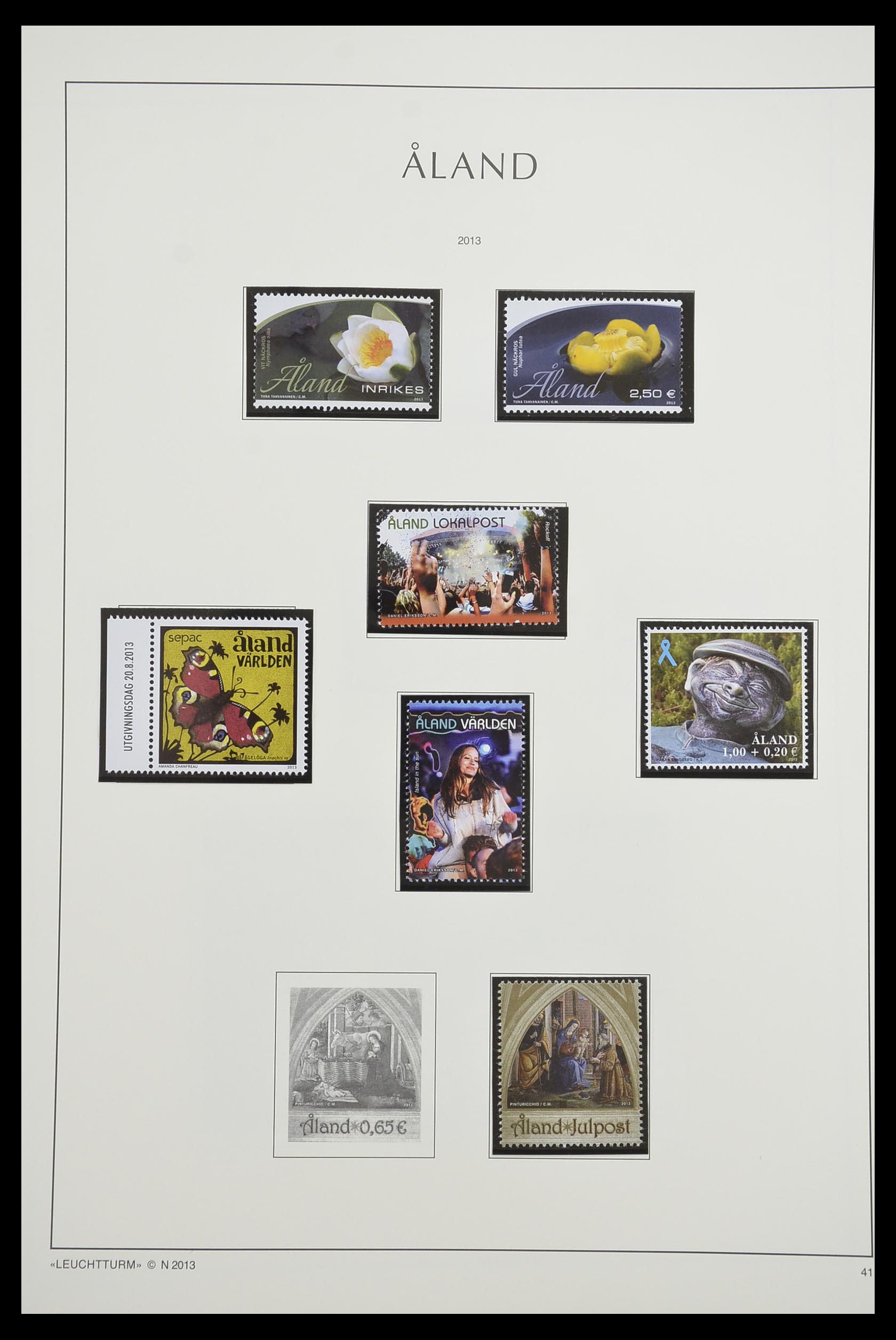 33249 042 - Postzegelverzameling 33249 Aland 1984-2019!