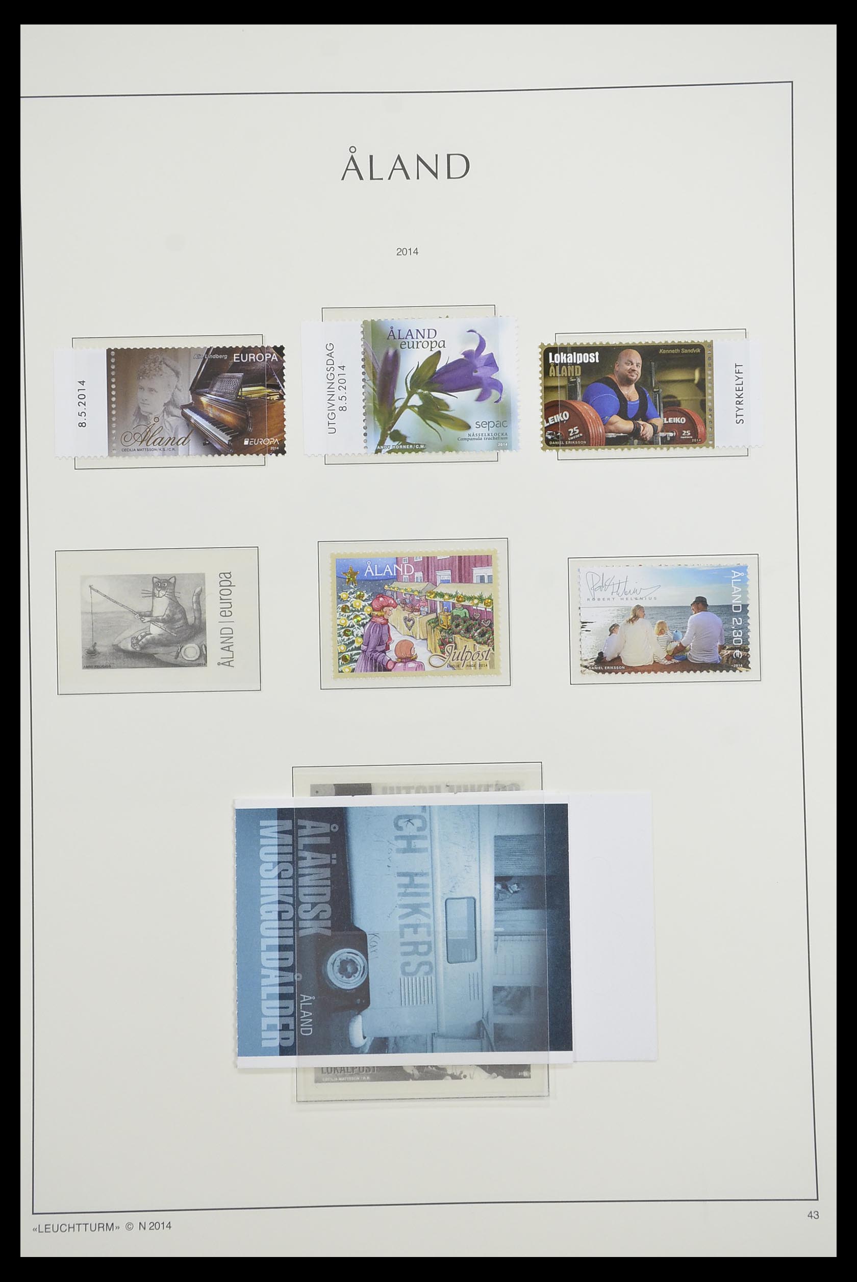 33249 044 - Postzegelverzameling 33249 Aland 1984-2019!