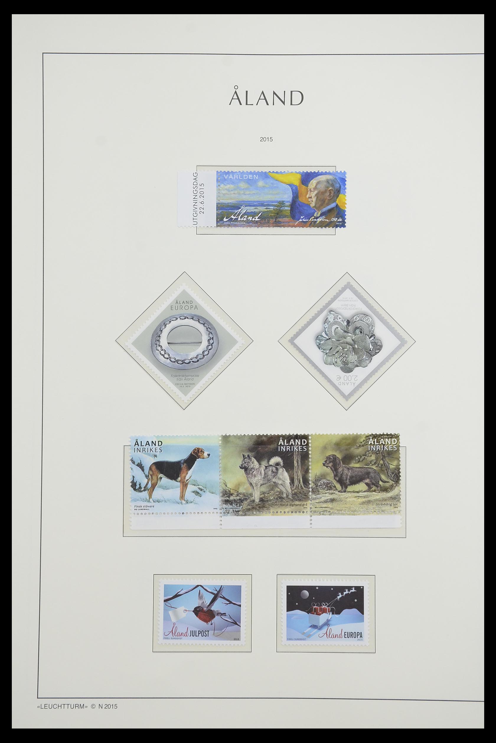 33249 047 - Stamp collection 33249 Aland 1984-2019!