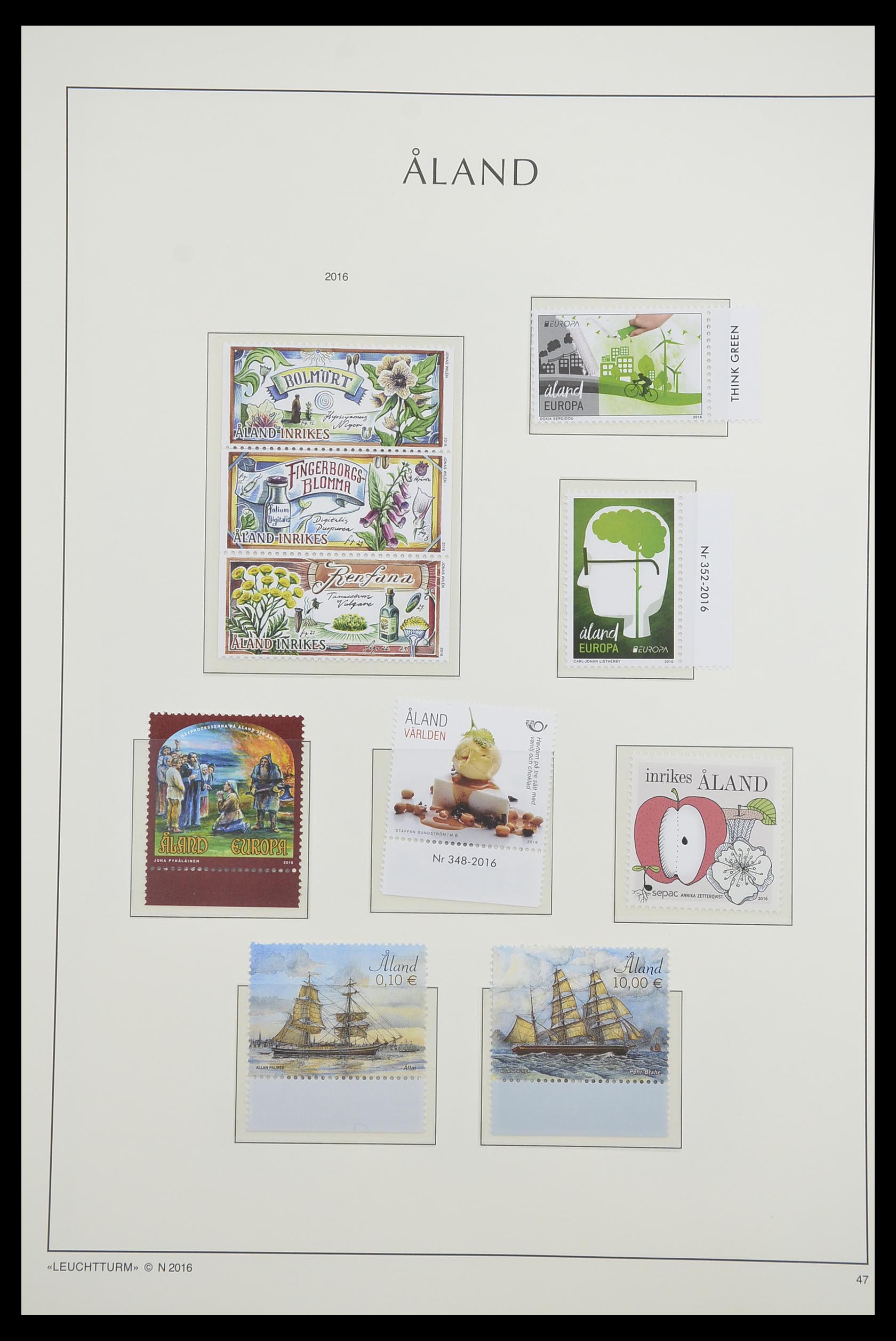 33249 048 - Stamp collection 33249 Aland 1984-2019!