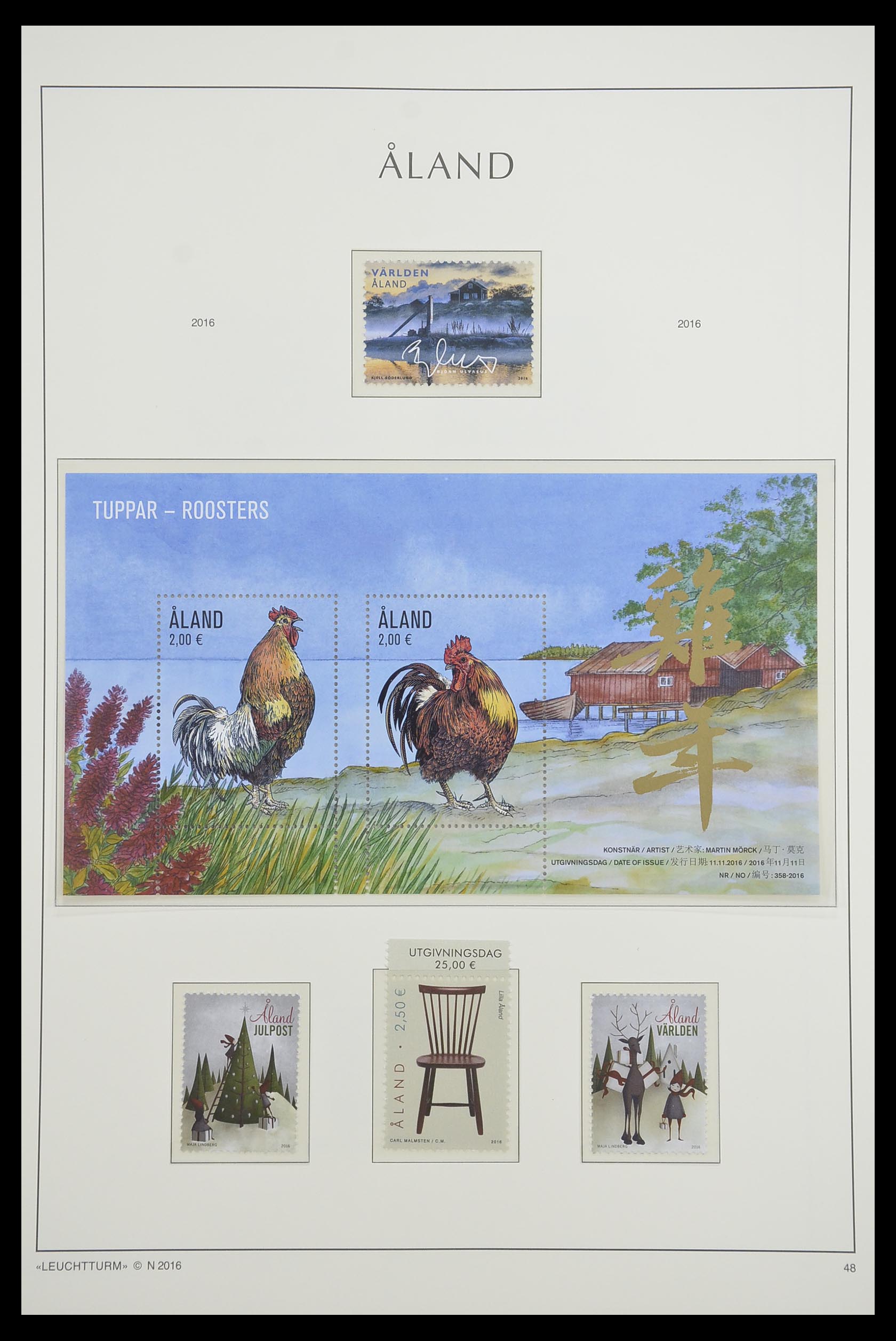 33249 049 - Postzegelverzameling 33249 Aland 1984-2019!