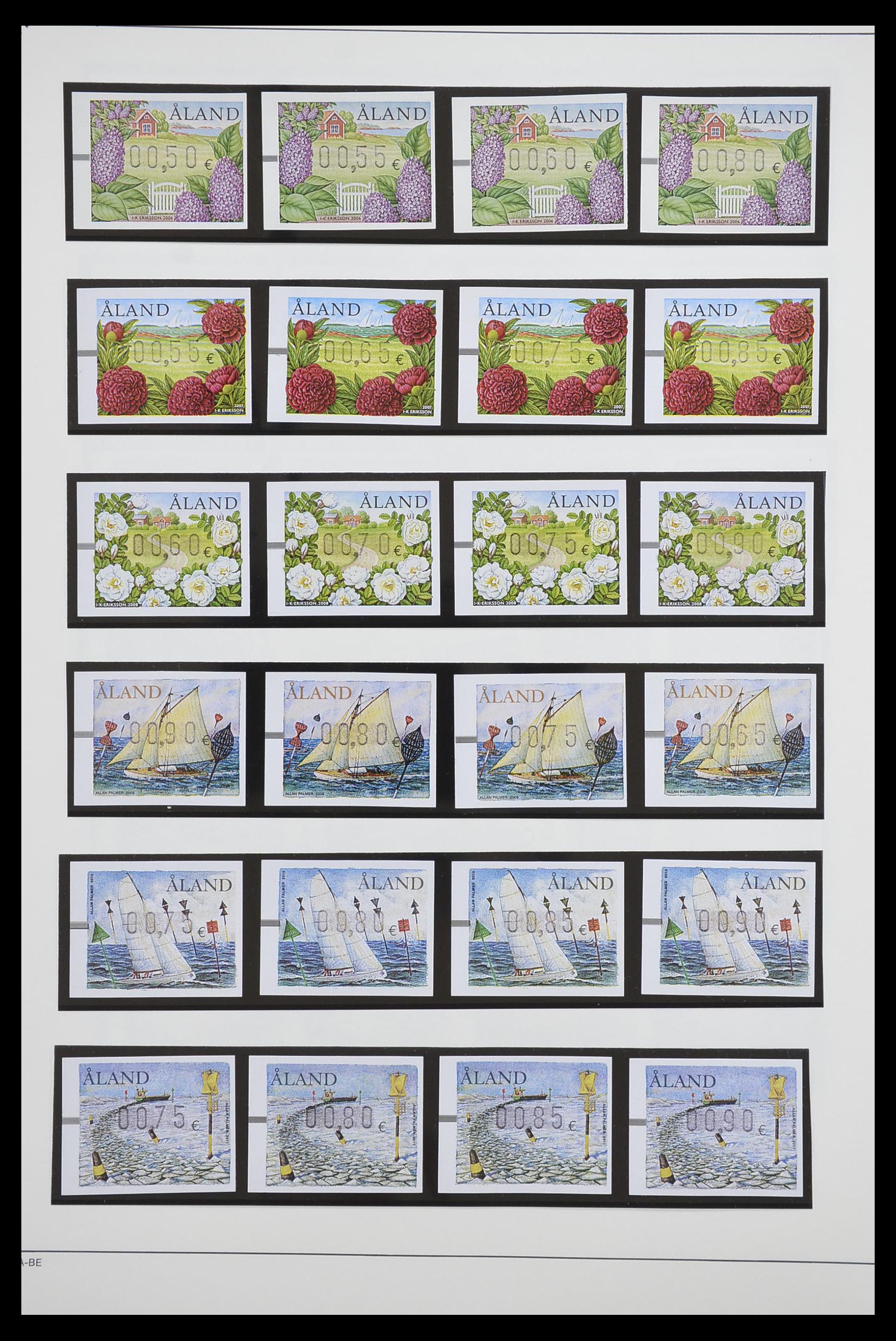 33249 056 - Stamp collection 33249 Aland 1984-2019!