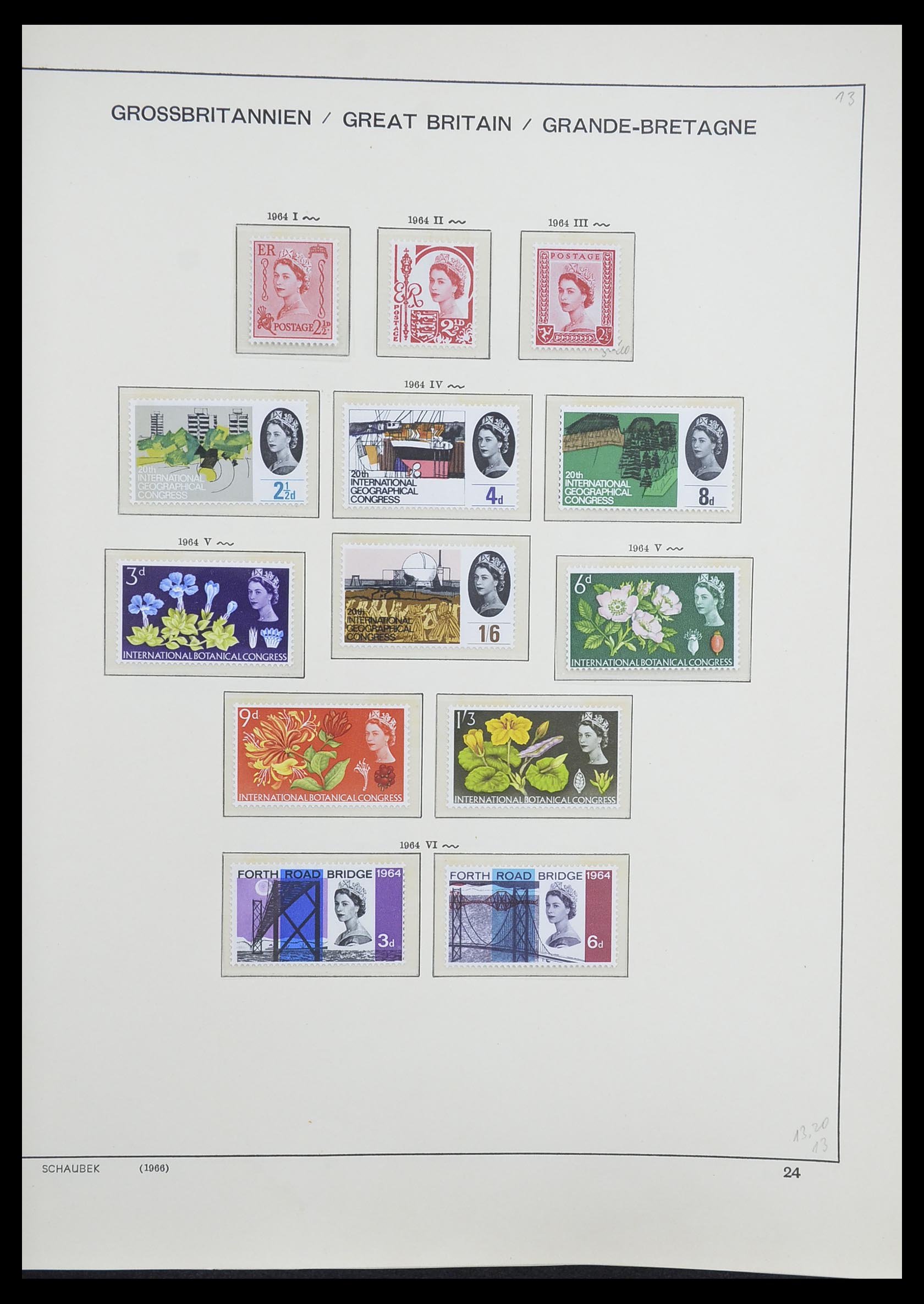 33250 031 - Postzegelverzameling 33250 Engeland 1841-1995.