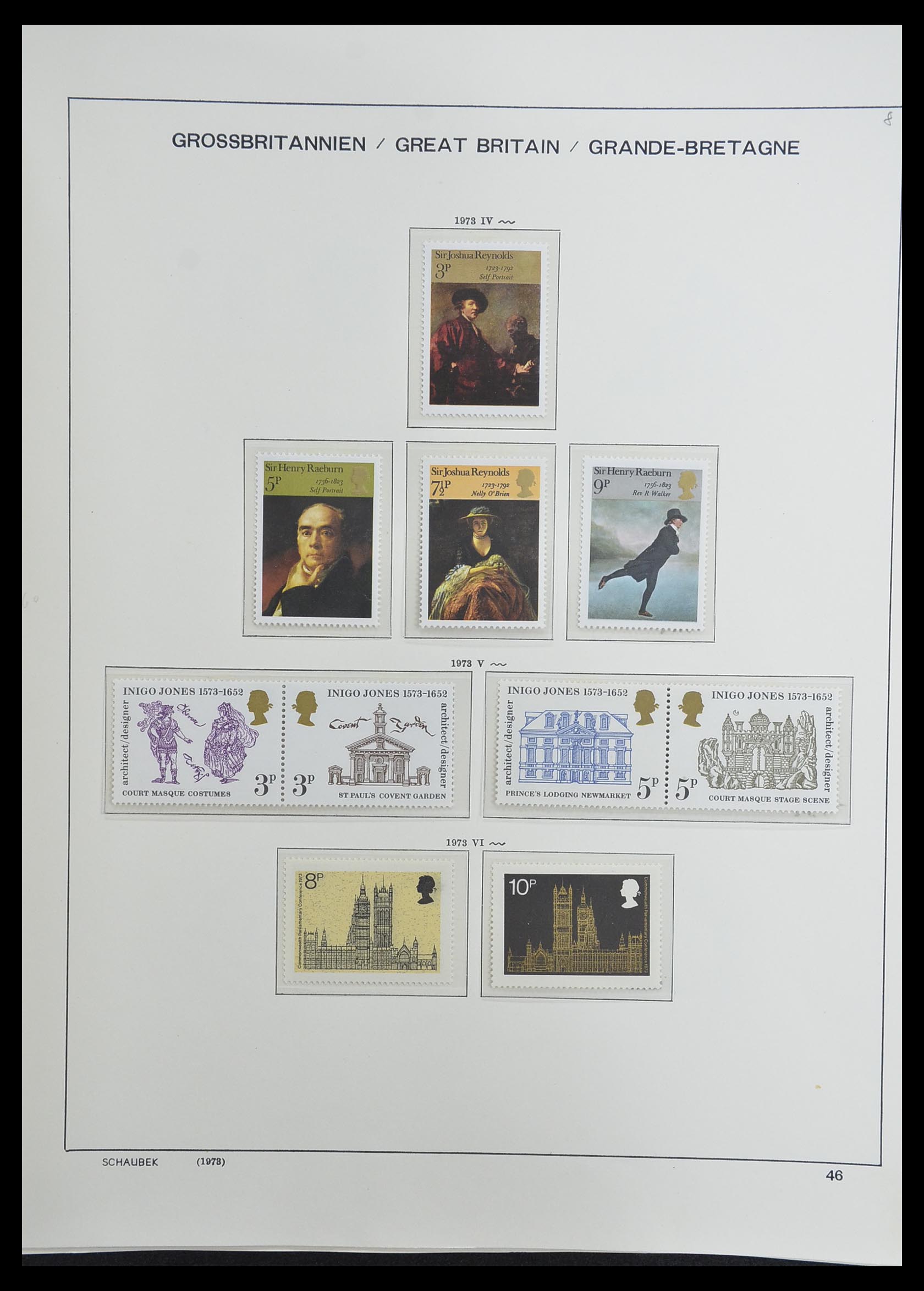 33250 062 - Postzegelverzameling 33250 Engeland 1841-1995.