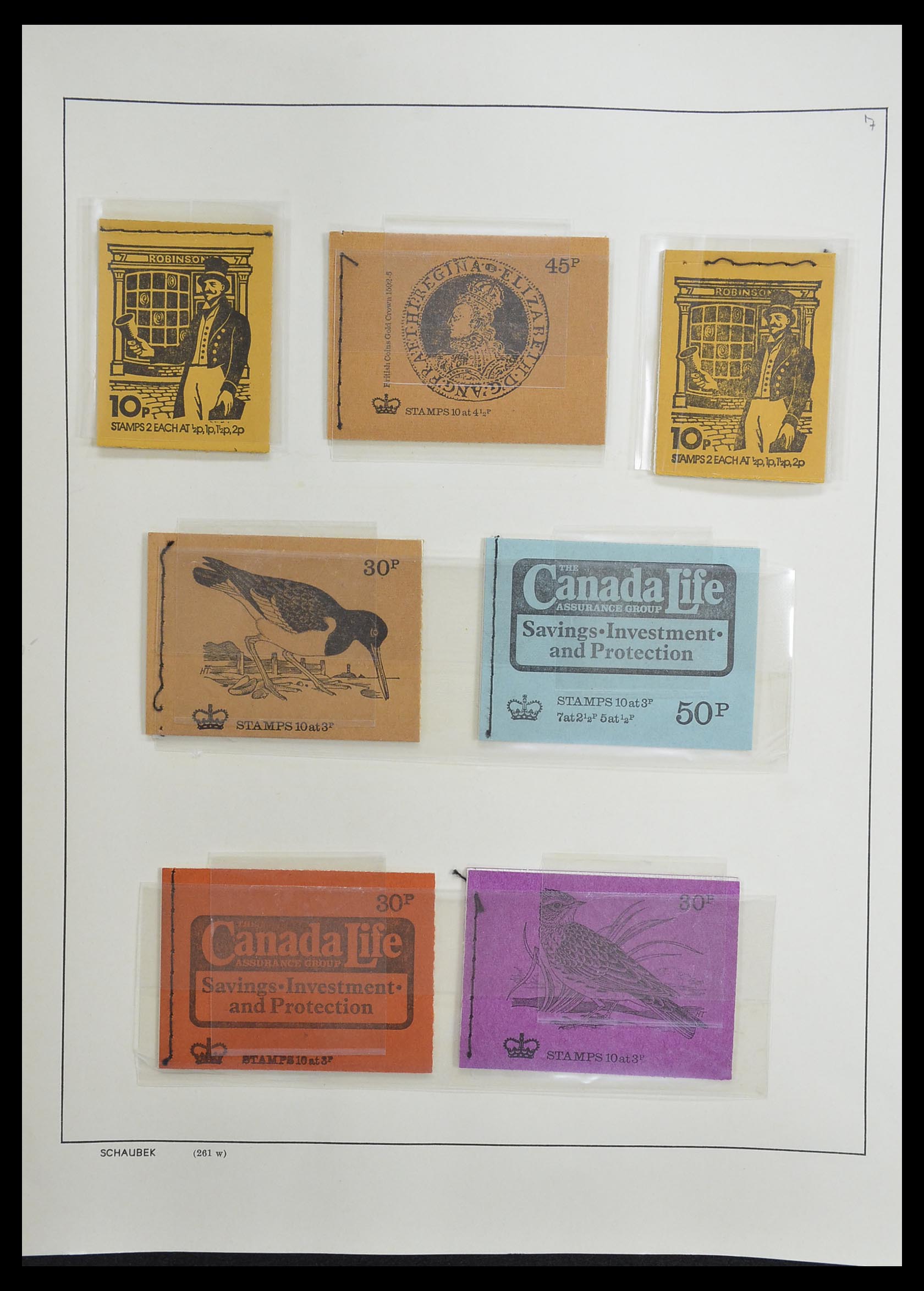 33250 065 - Postzegelverzameling 33250 Engeland 1841-1995.