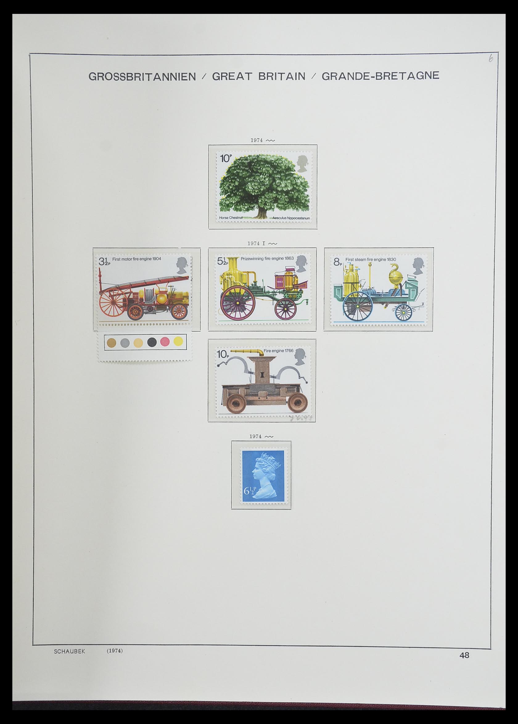 33250 068 - Postzegelverzameling 33250 Engeland 1841-1995.