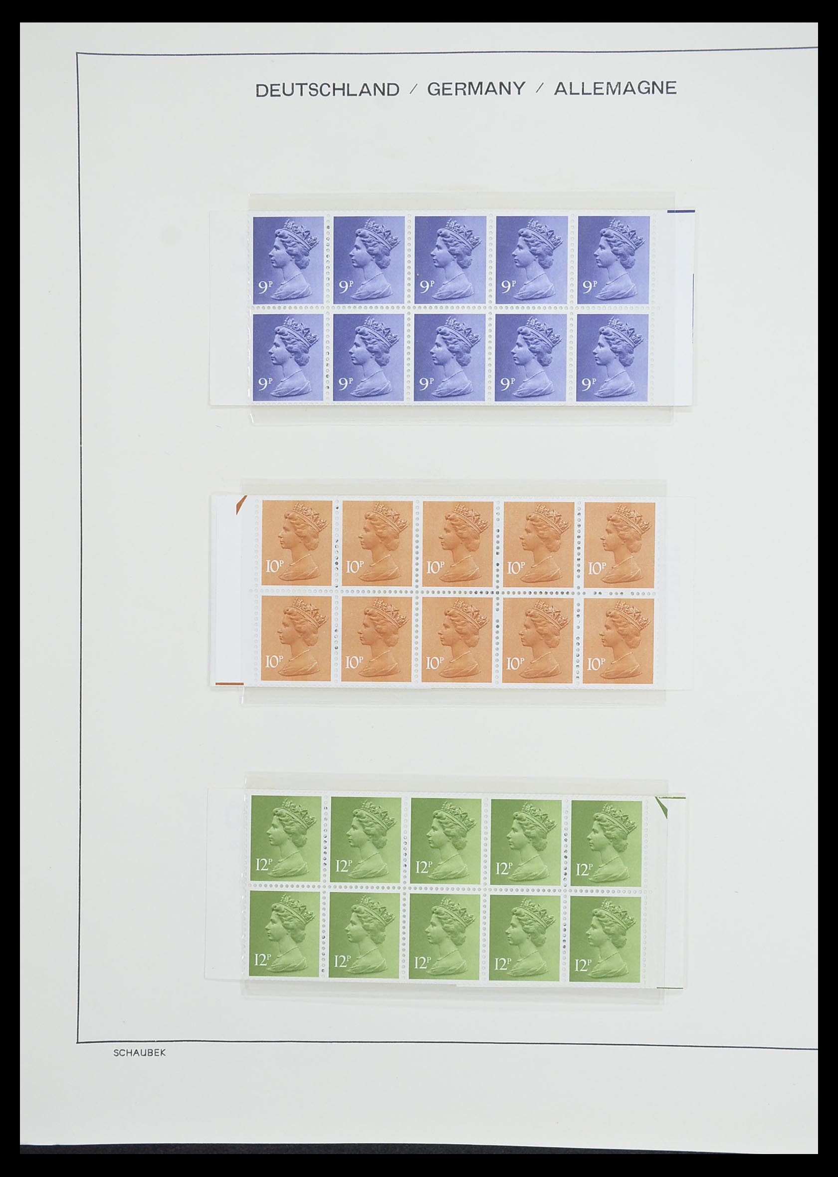 33250 094 - Postzegelverzameling 33250 Engeland 1841-1995.