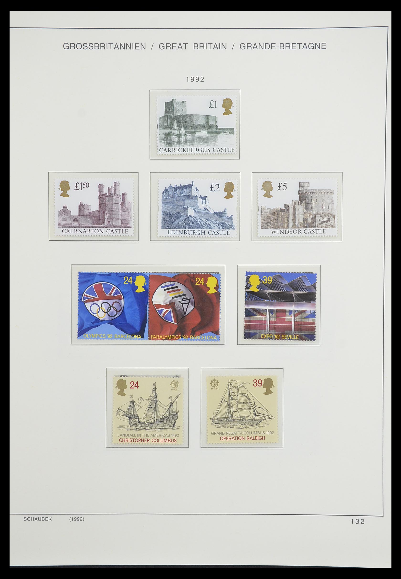 33250 184 - Postzegelverzameling 33250 Engeland 1841-1995.