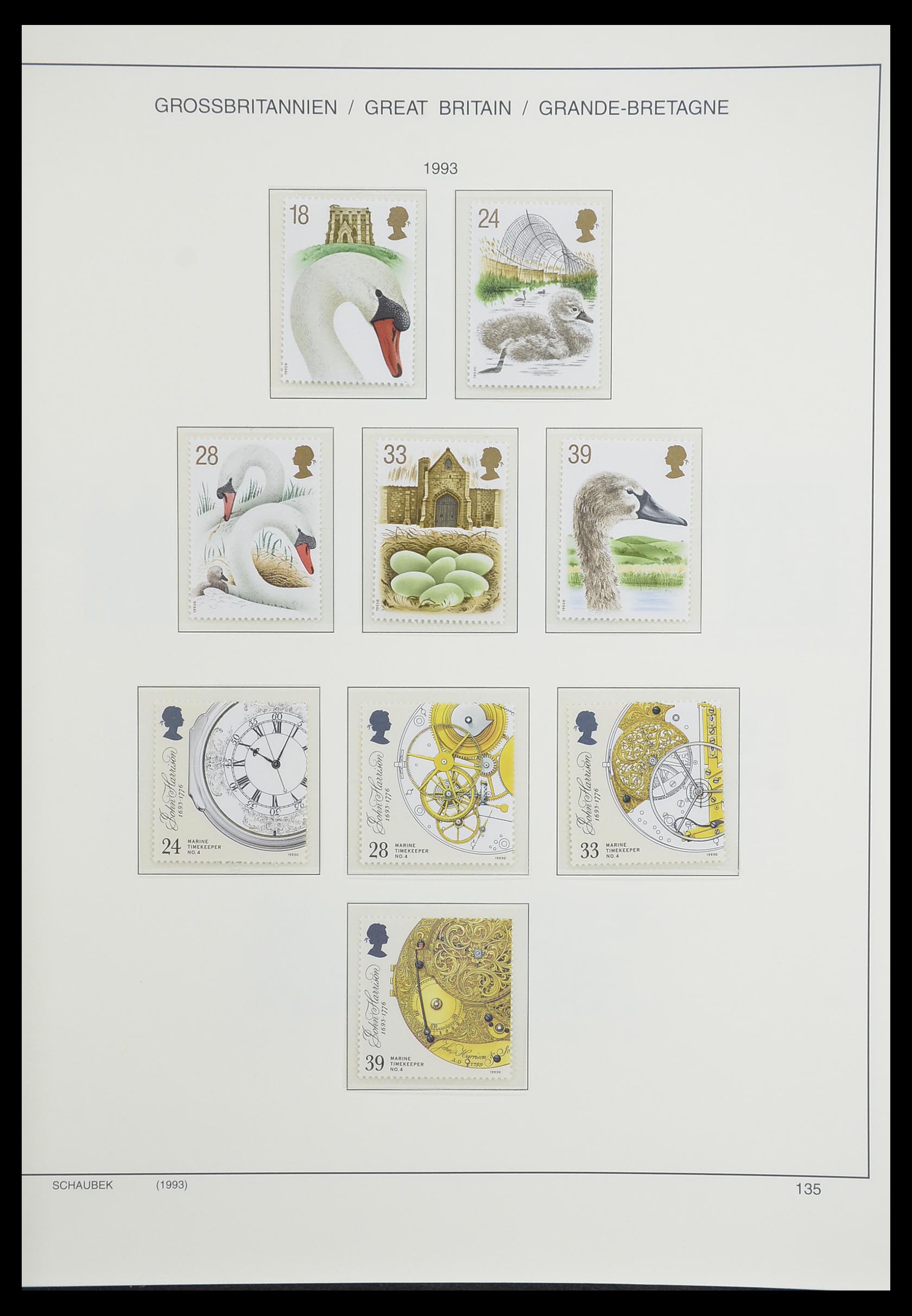 33250 187 - Postzegelverzameling 33250 Engeland 1841-1995.