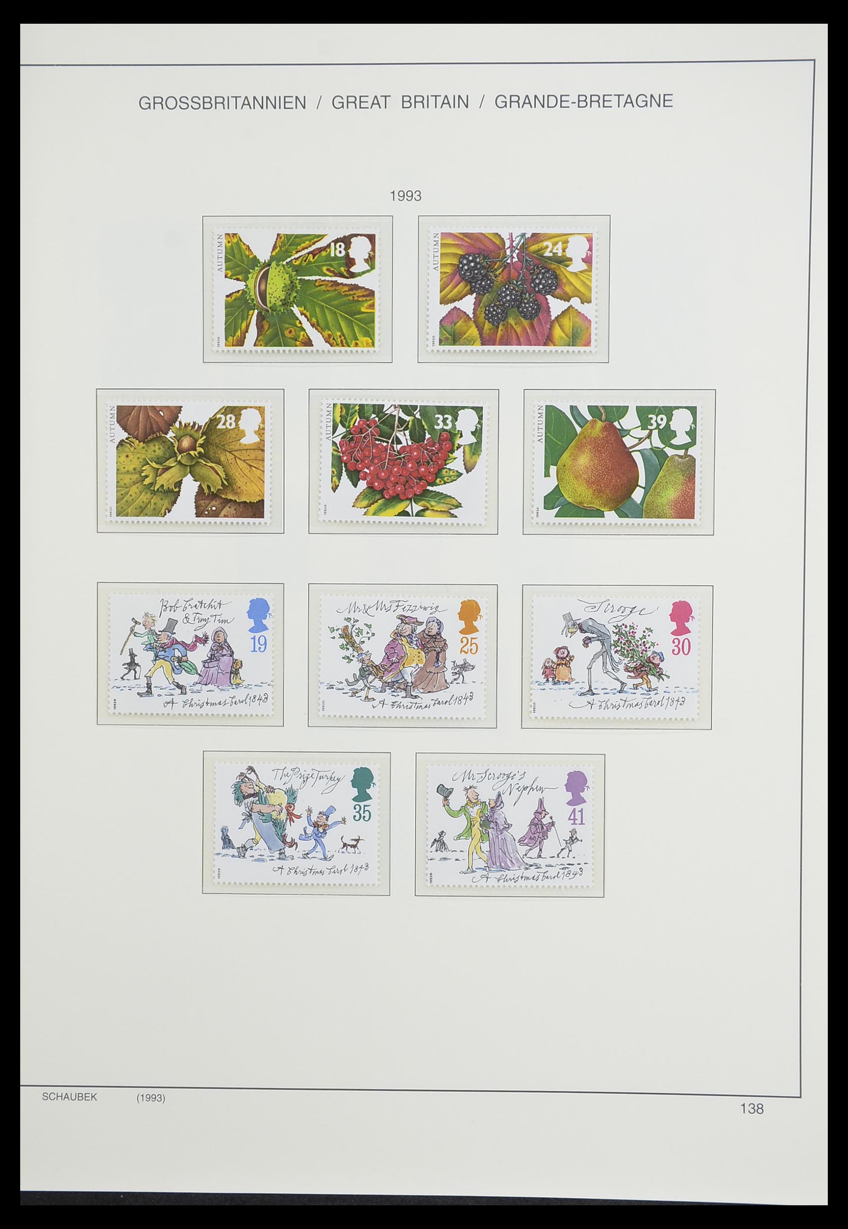 33250 190 - Postzegelverzameling 33250 Engeland 1841-1995.