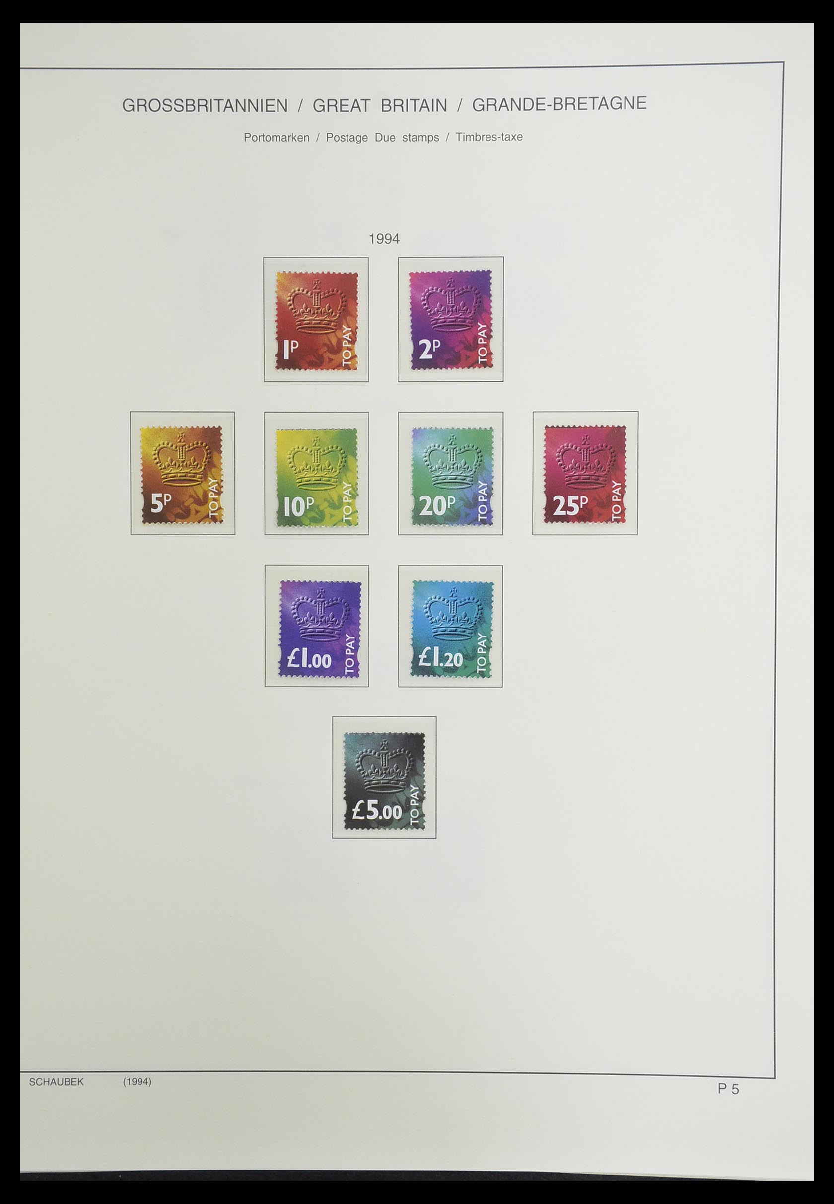 33250 199 - Postzegelverzameling 33250 Engeland 1841-1995.