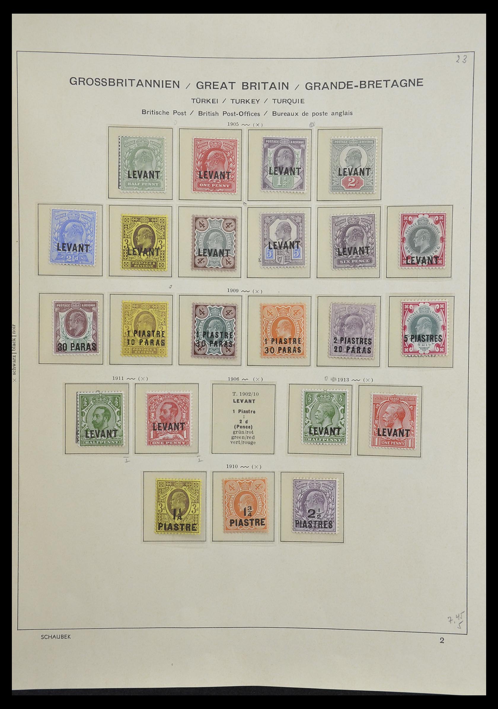 33250 220 - Stamp collection 33250 Great Britain 1841-1995.