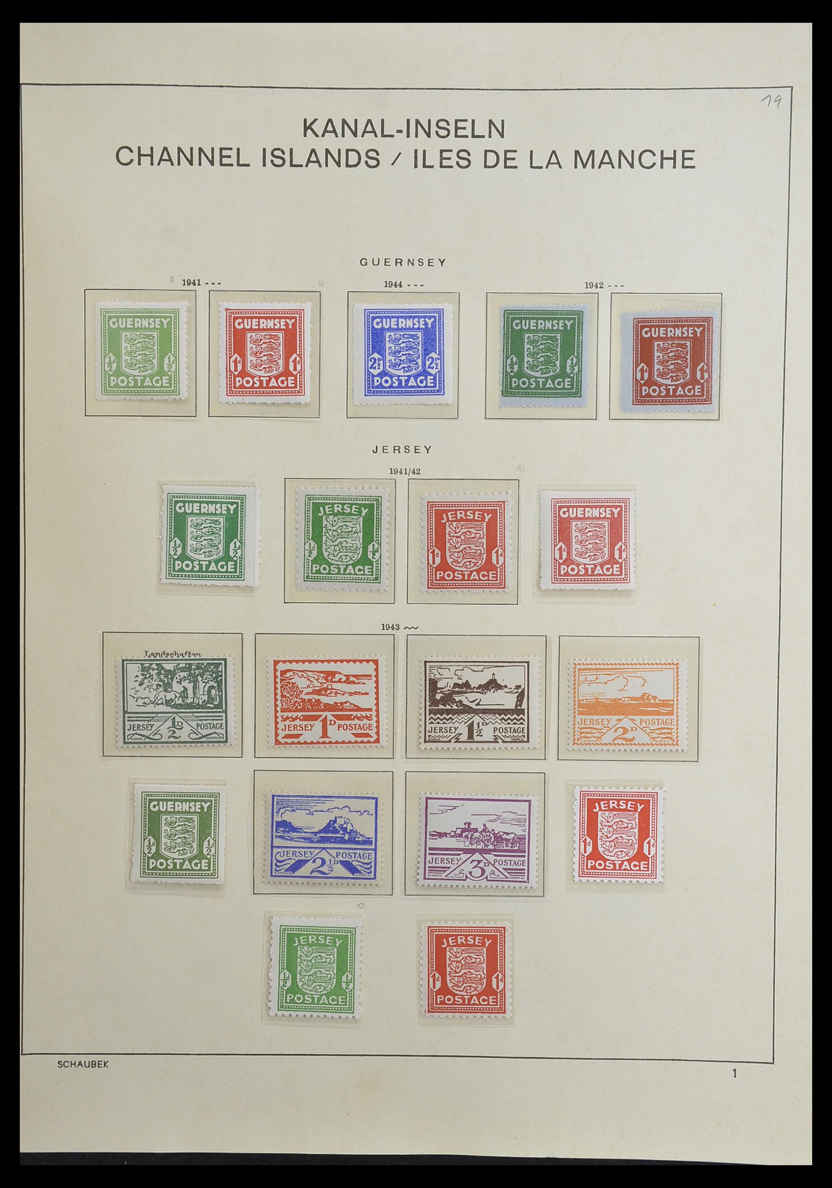 33250 222 - Postzegelverzameling 33250 Engeland 1841-1995.