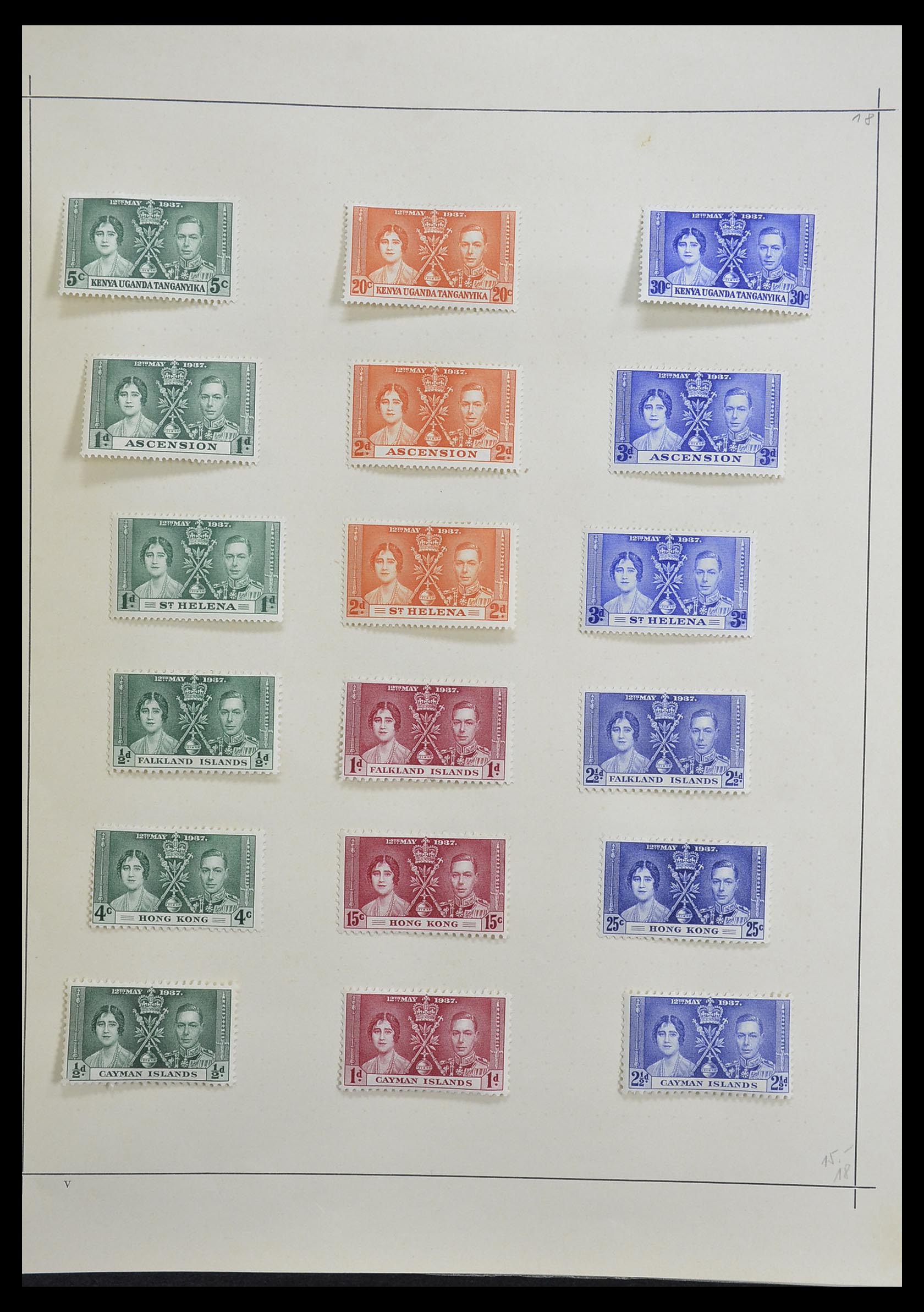 33250 227 - Postzegelverzameling 33250 Engeland 1841-1995.