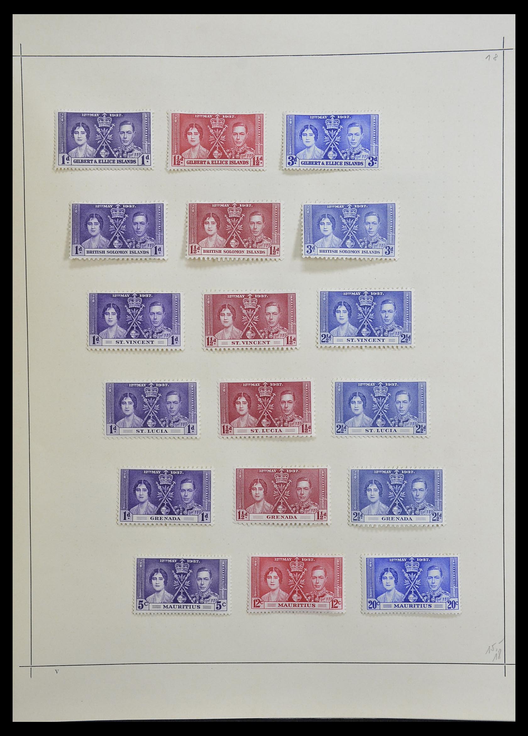 33250 230 - Postzegelverzameling 33250 Engeland 1841-1995.