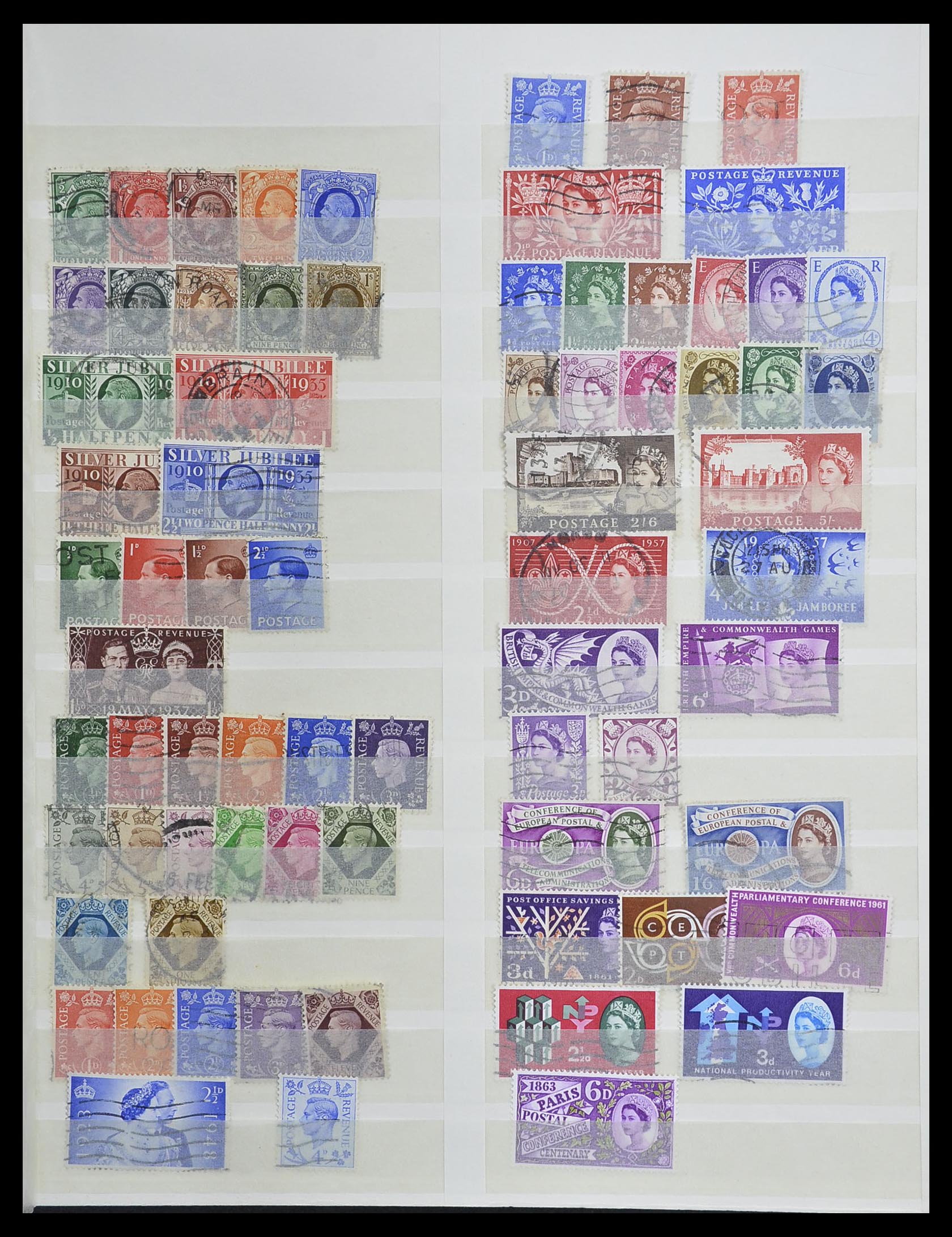 33250 236 - Postzegelverzameling 33250 Engeland 1841-1995.