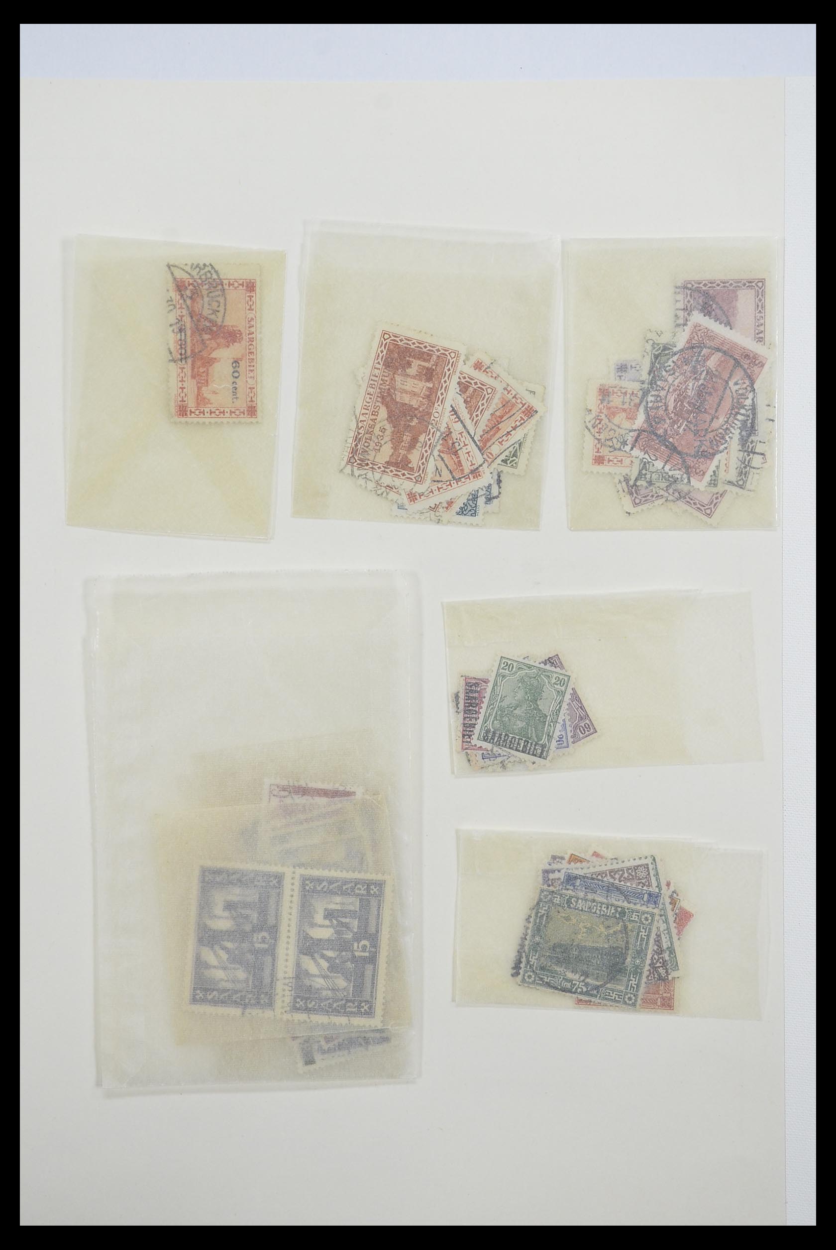33265 013 - Postzegelverzameling 33265 Saar 1920-1924.