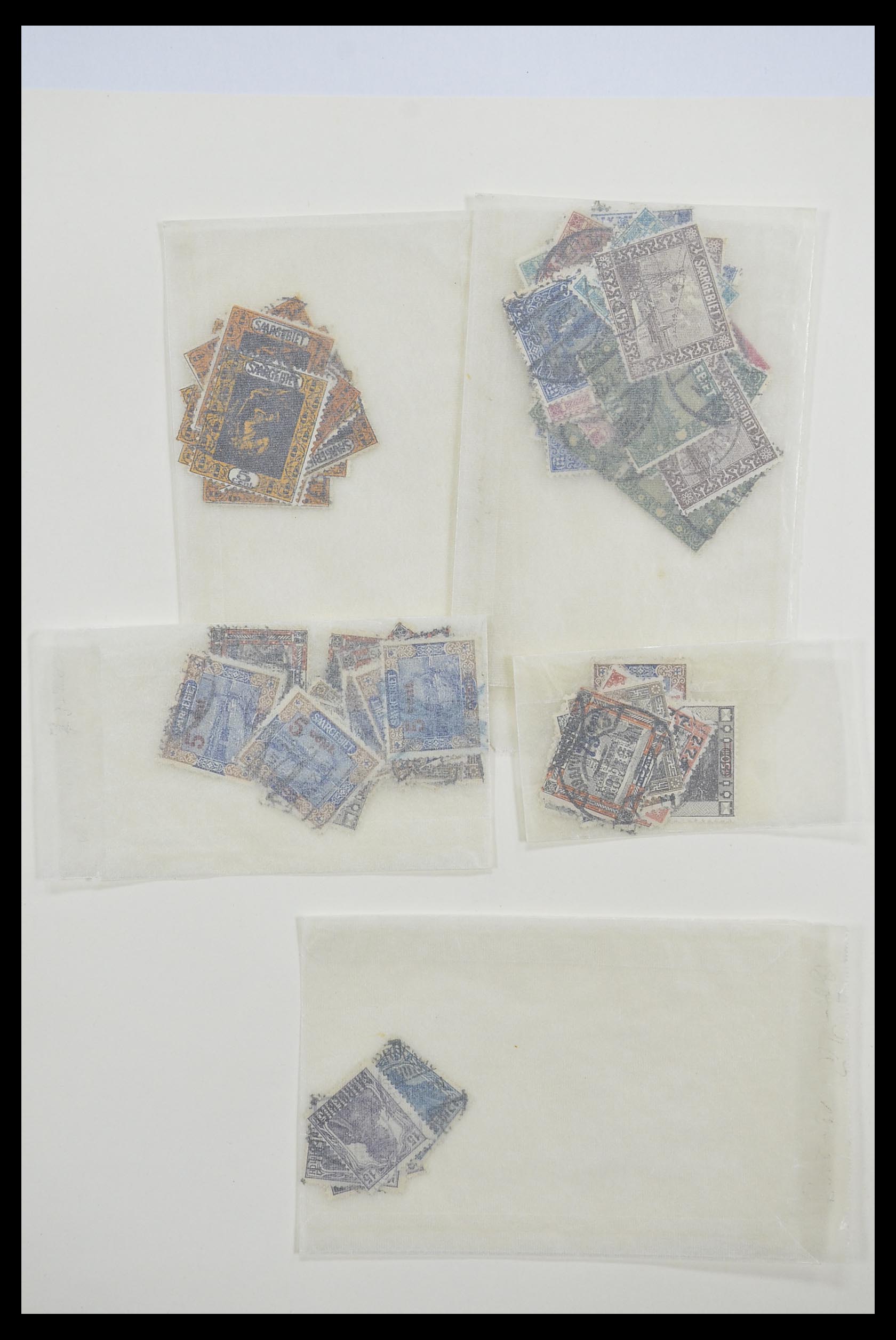 33265 014 - Postzegelverzameling 33265 Saar 1920-1924.