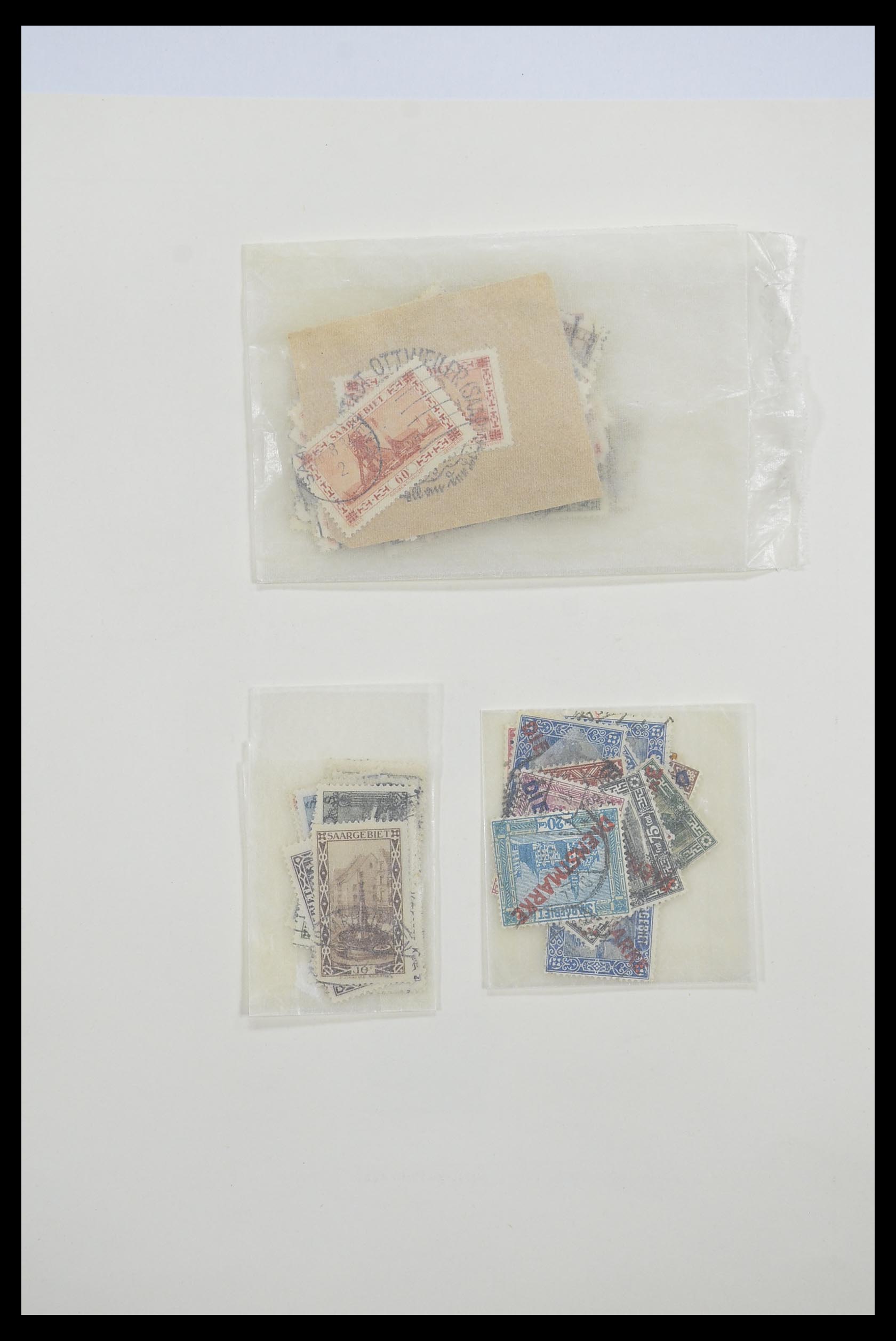 33265 015 - Postzegelverzameling 33265 Saar 1920-1924.